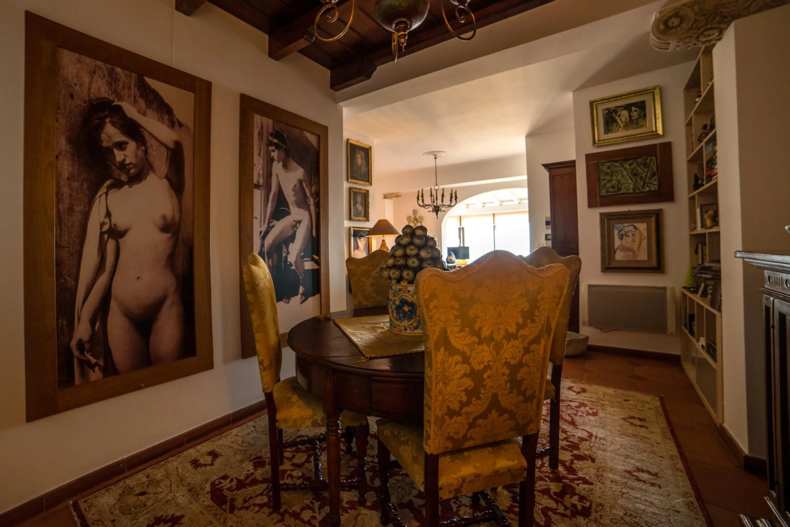 Living room in Casa Aricò & Shatulle Suites