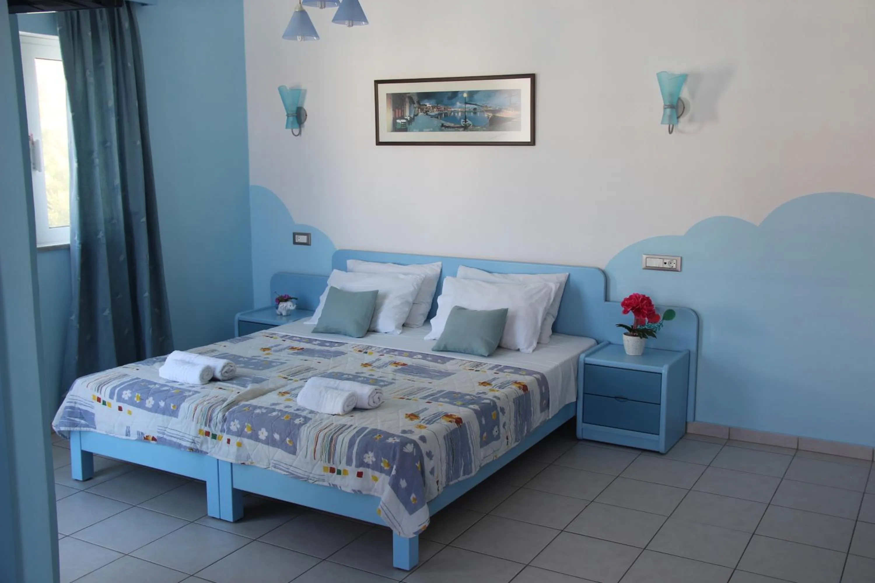 Bed in Mastorakis Village