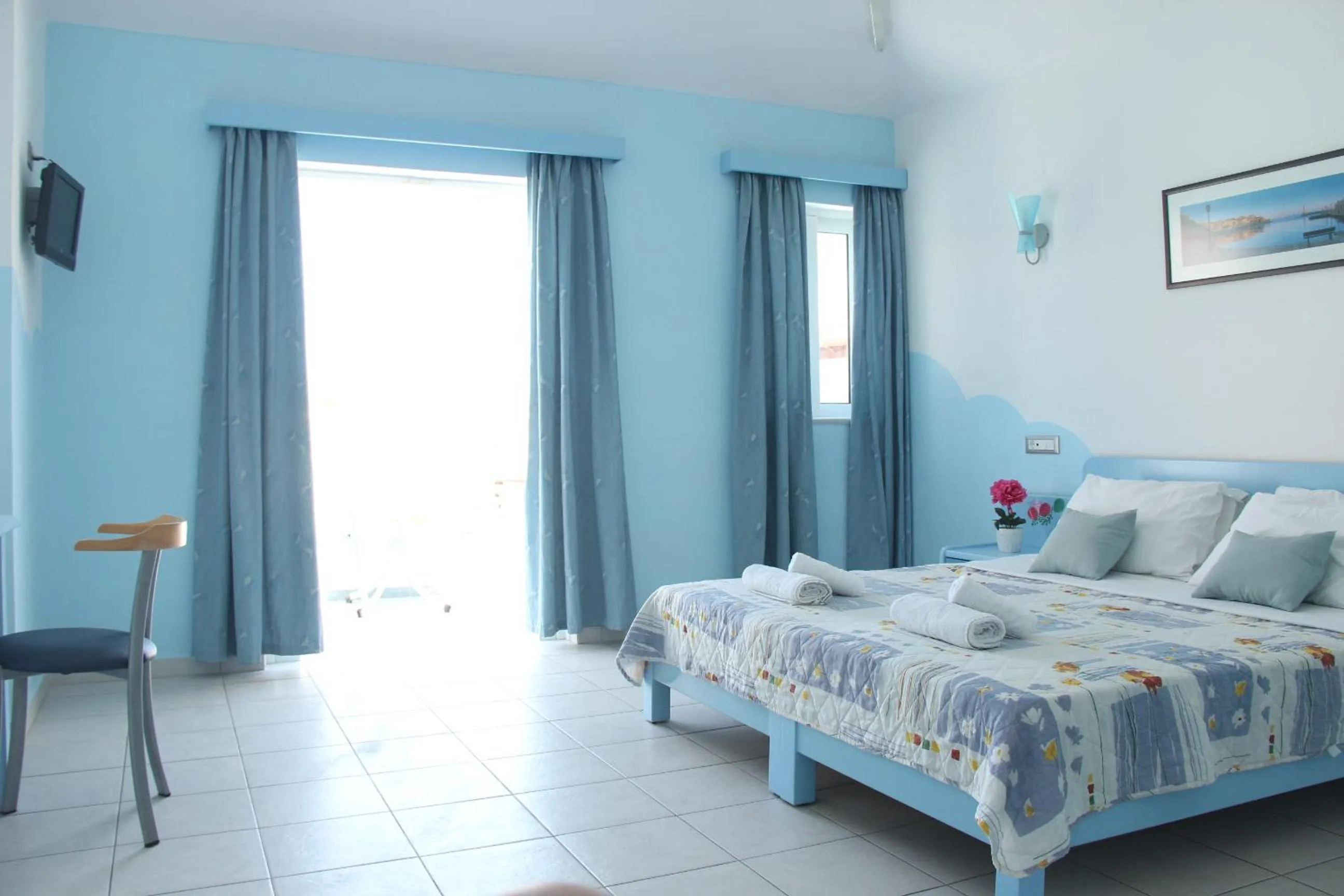 Bed in Mastorakis Village