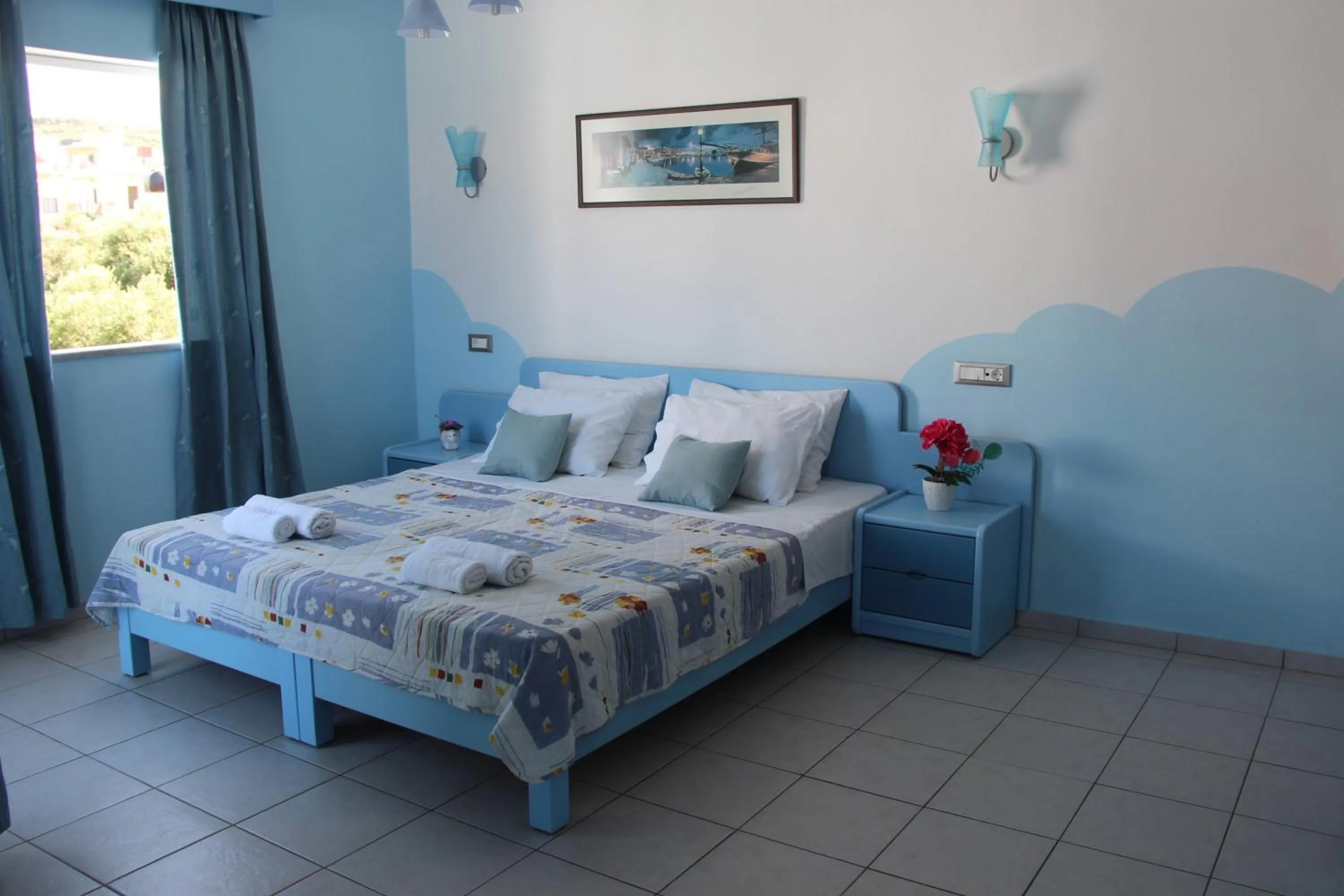 Bed in Mastorakis Village