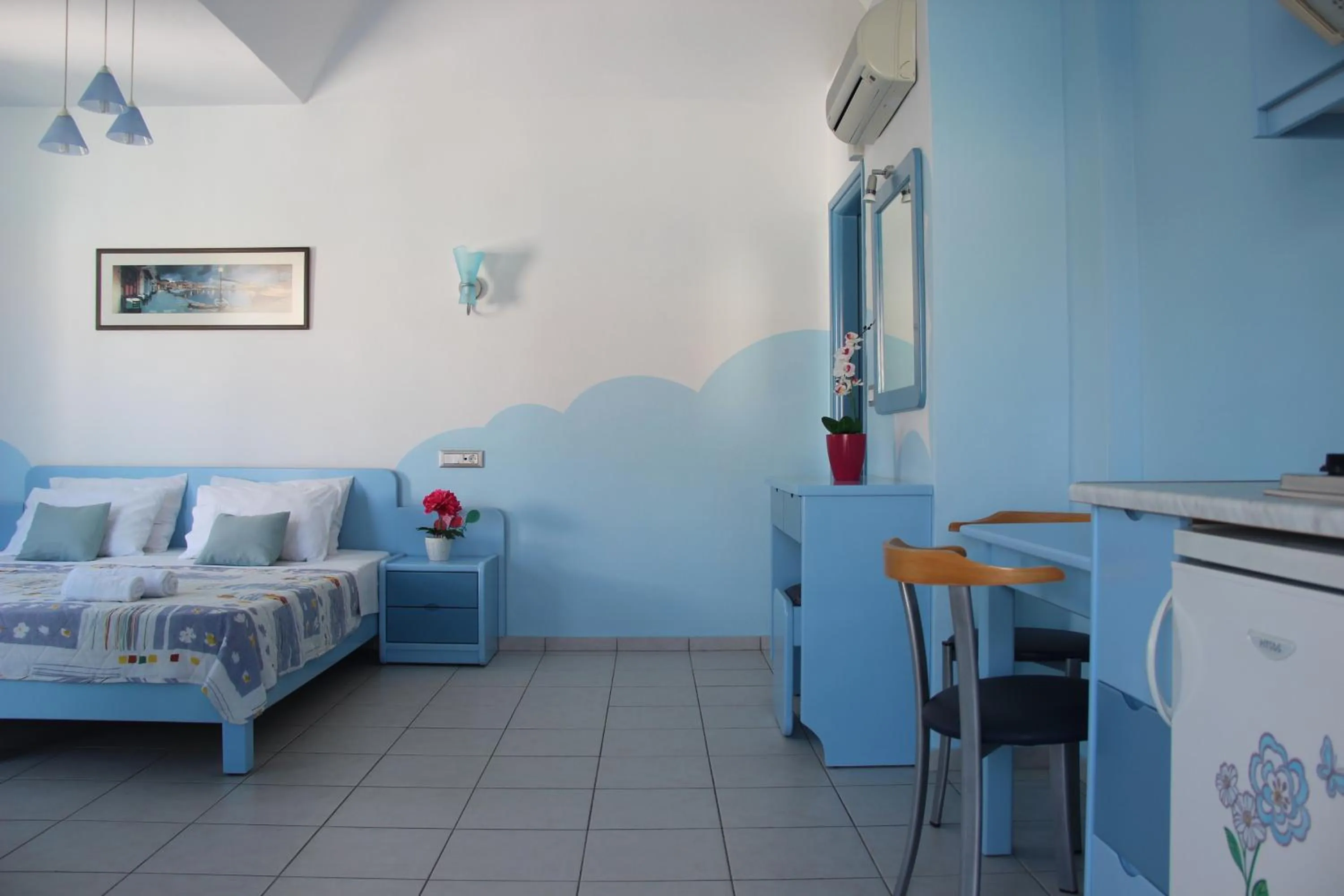 Bed in Mastorakis Village