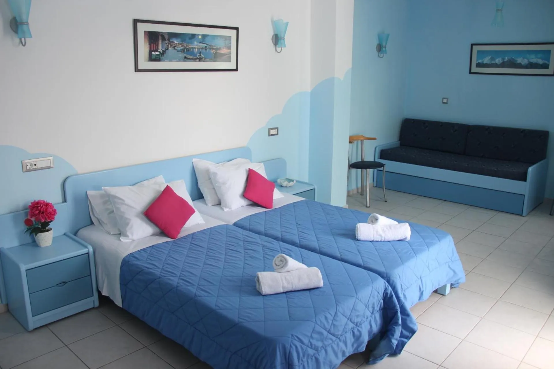 Bed in Mastorakis Village