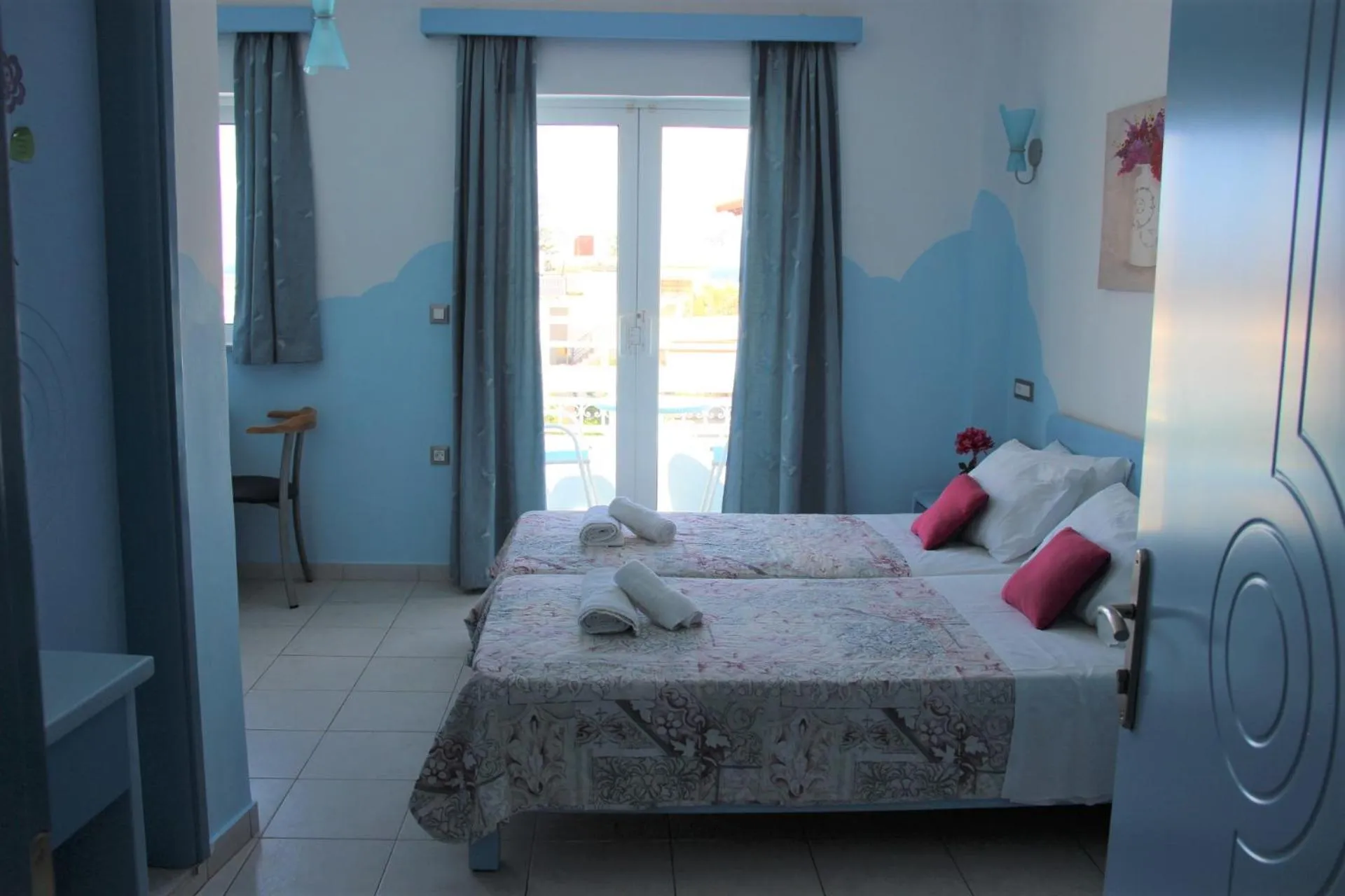 Bed in Mastorakis Village