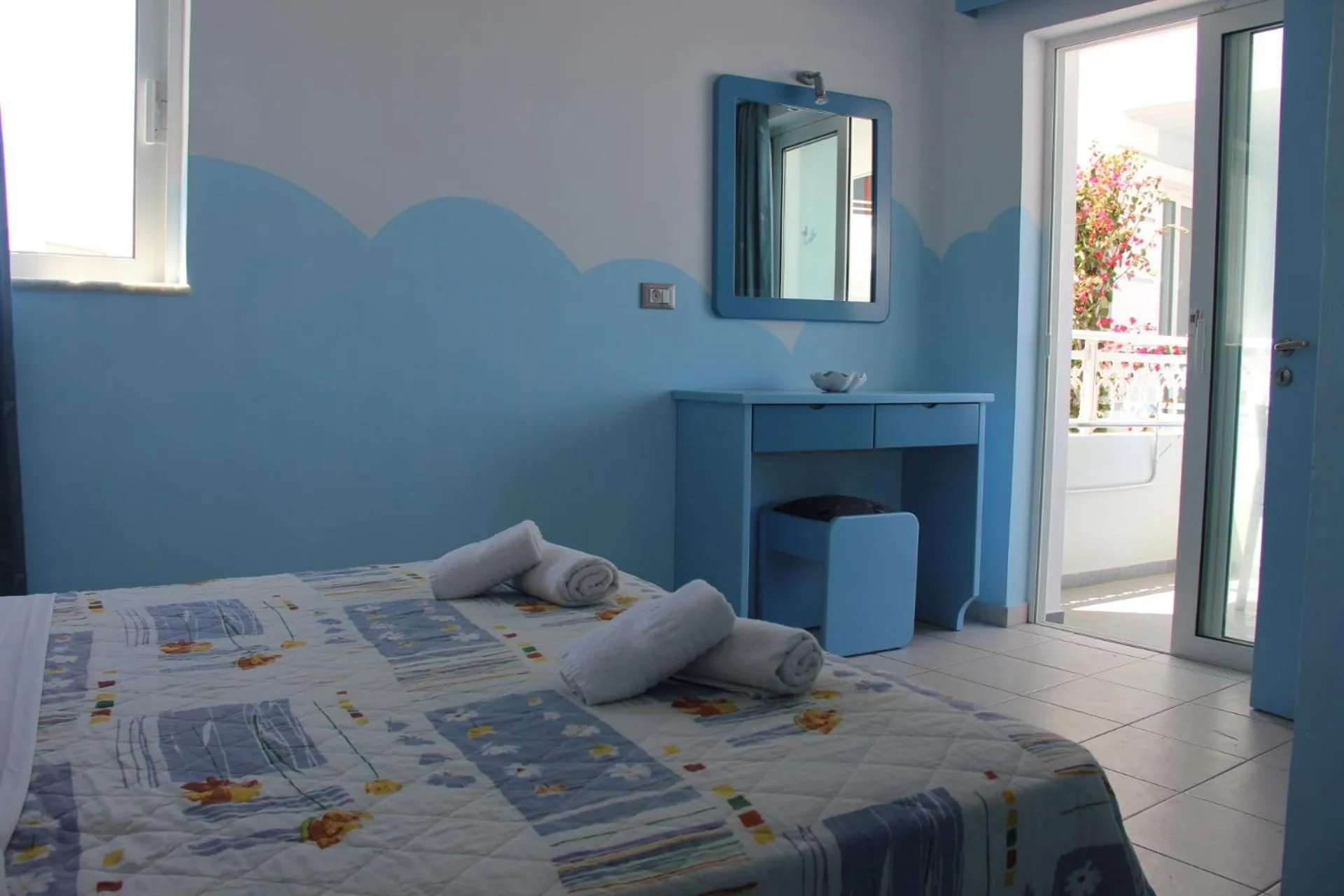 Bed in Mastorakis Village