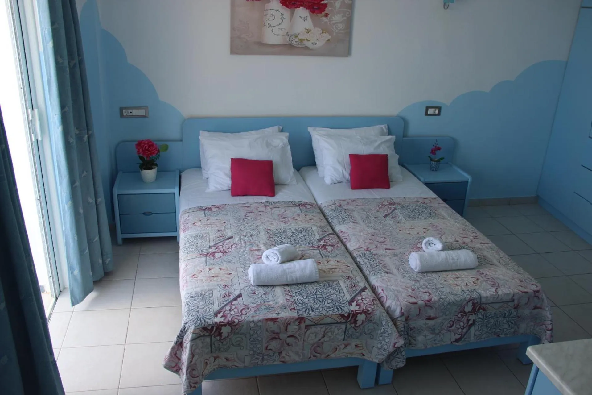 Bed in Mastorakis Village