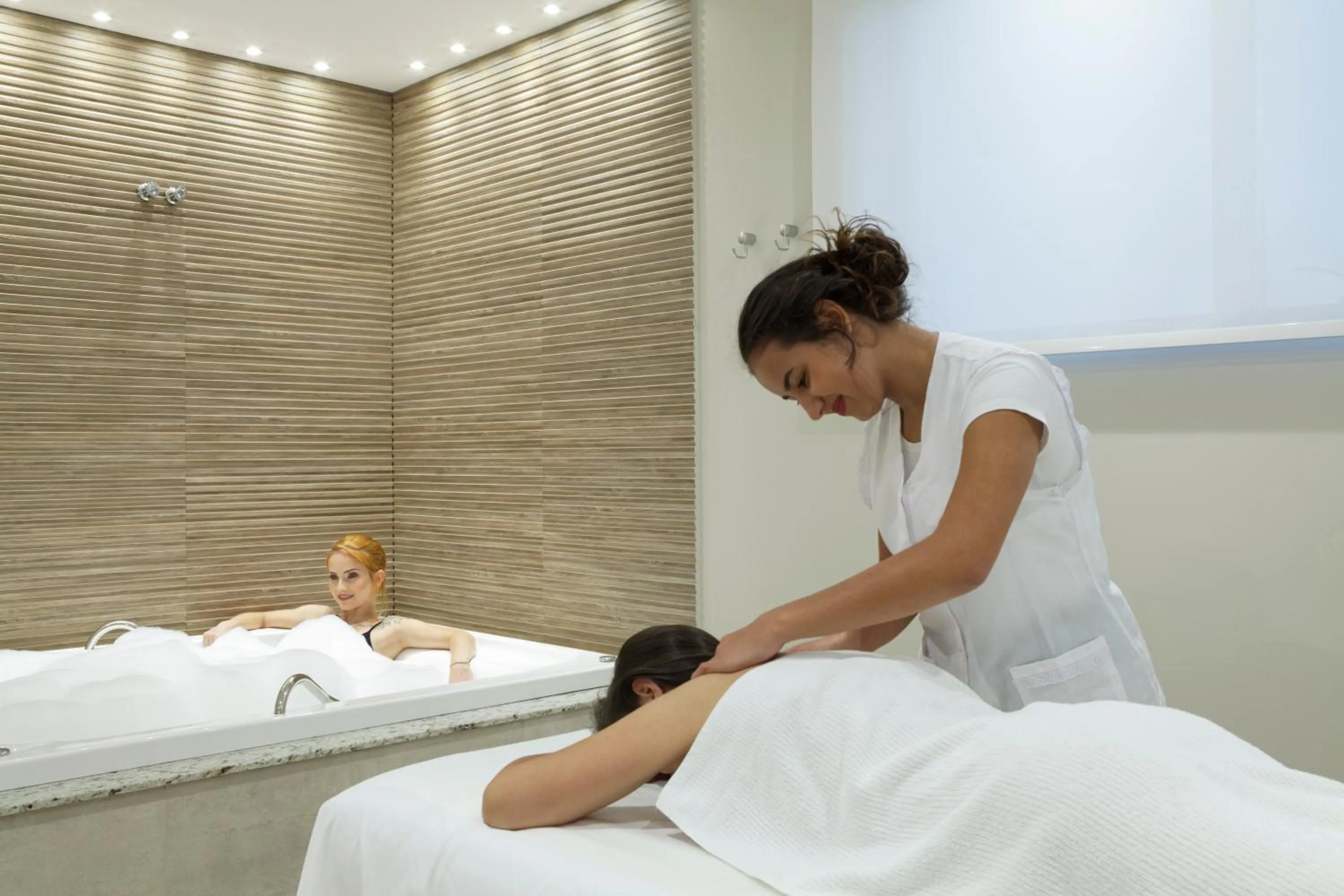 People in Lefel Hotel