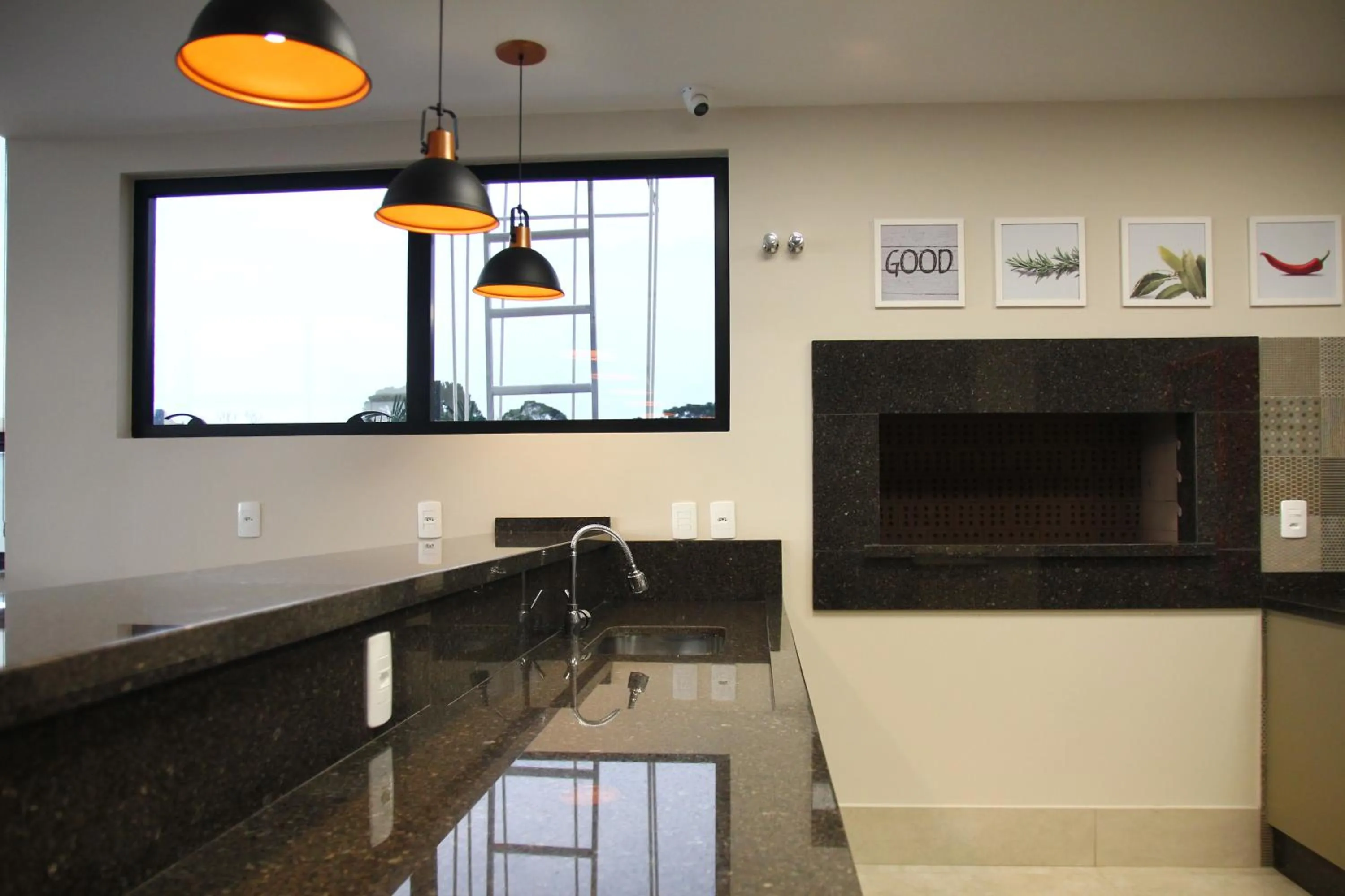 BBQ facilities in Lefel Hotel