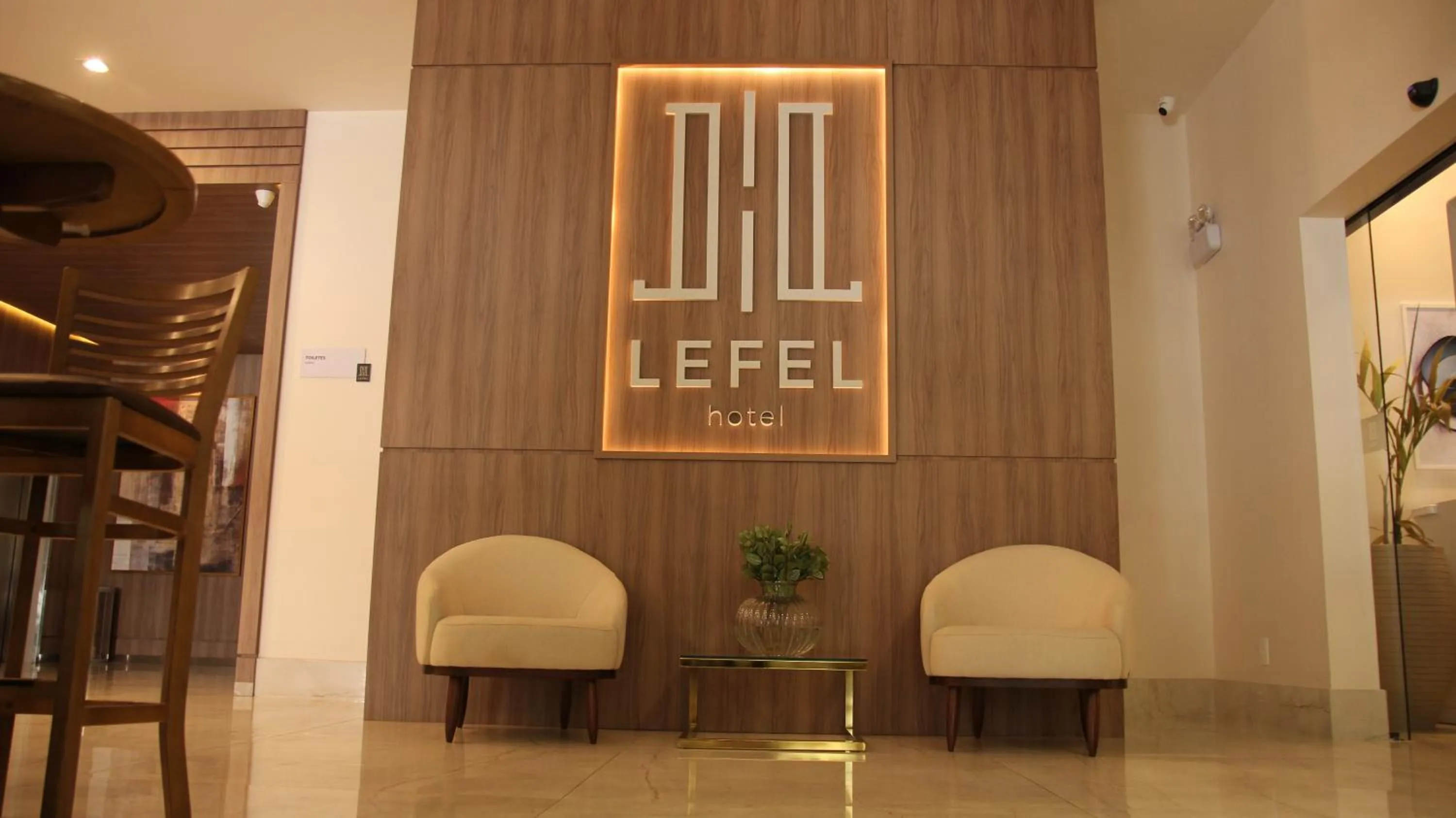 Property logo or sign in Lefel Hotel