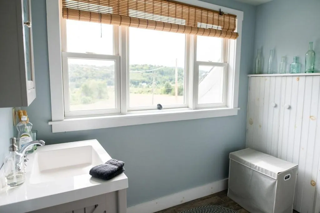 Bathroom in Craftsbury Farmhouse