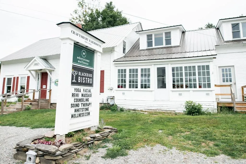 Property building in Craftsbury Farmhouse