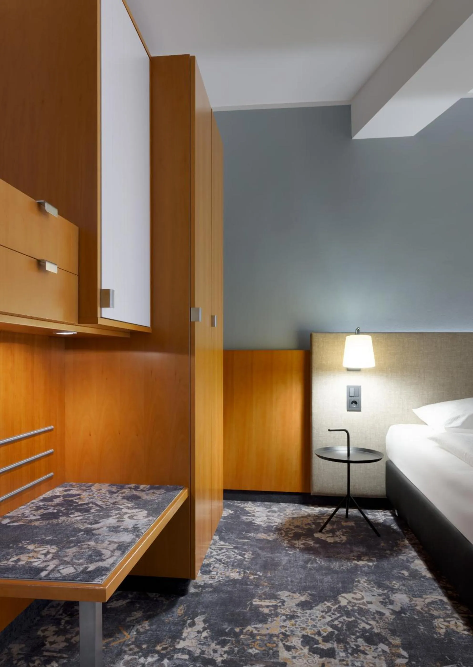 Decorative detail, Bed in Hotel am Kloster