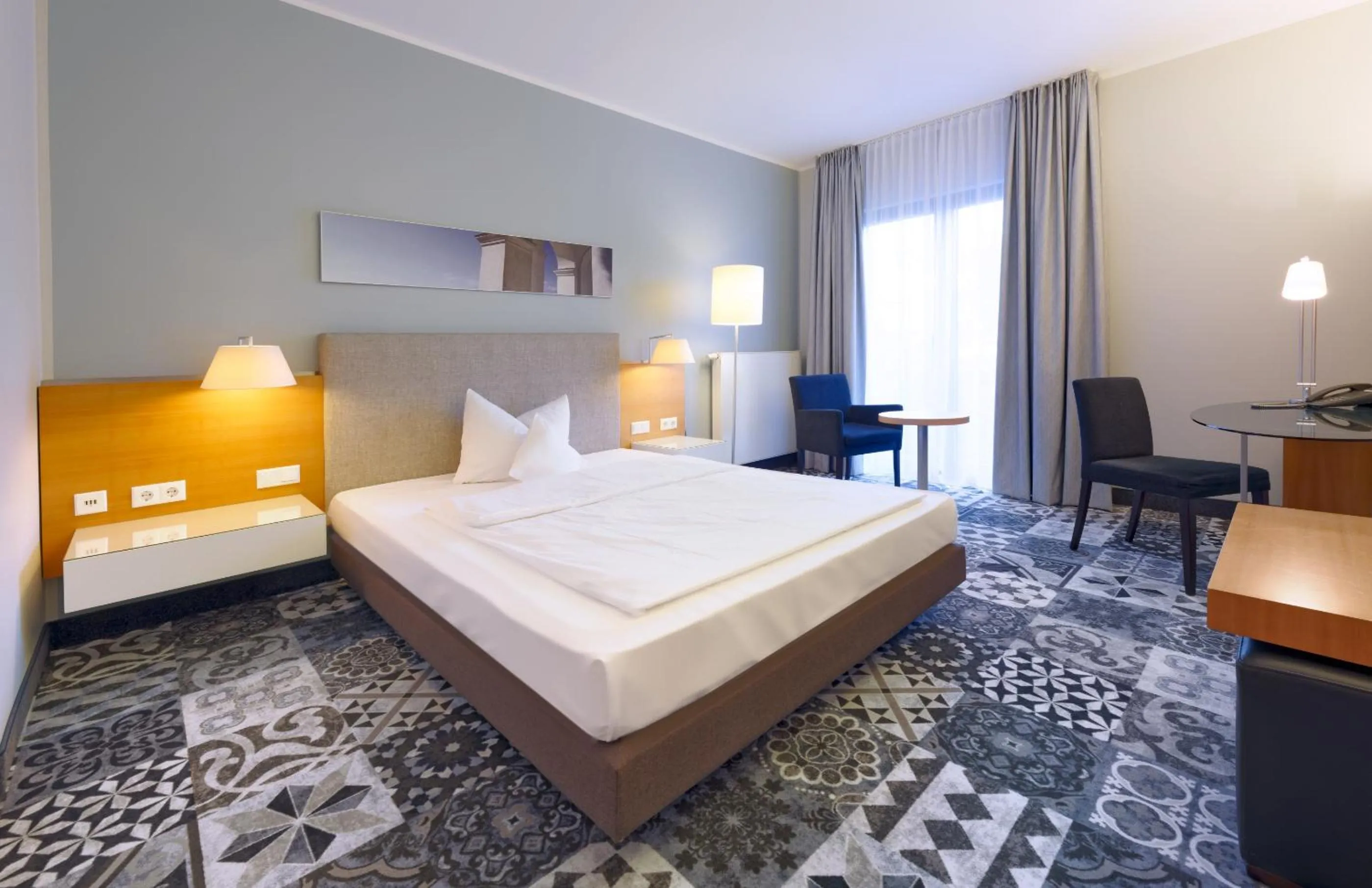 Bed in Hotel am Kloster