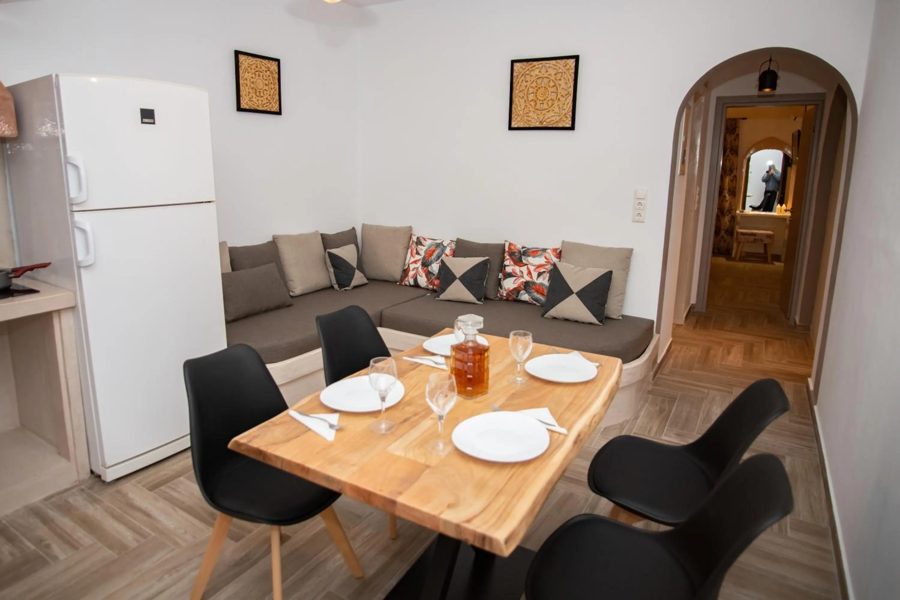 Seating area in Alta Vista Naxos