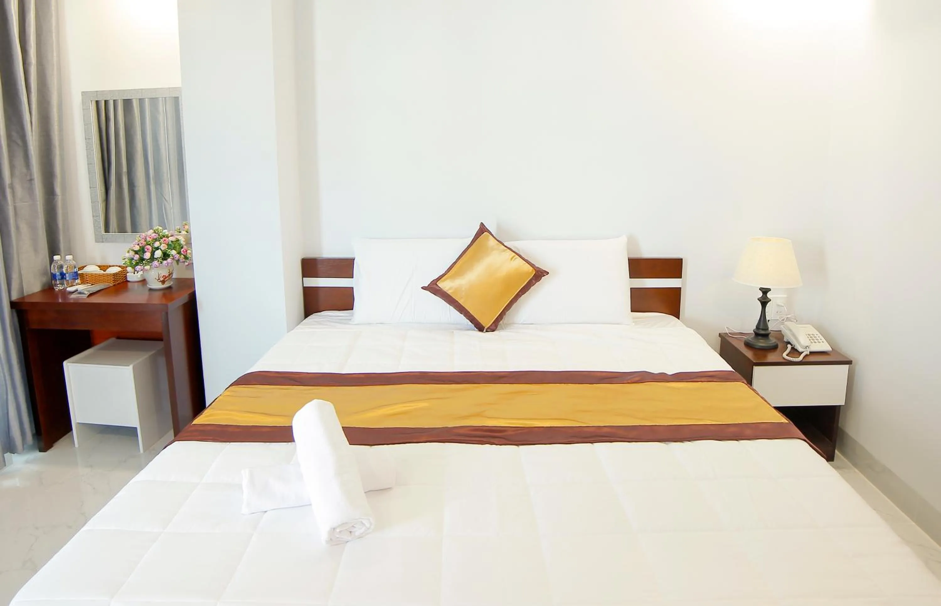 Bed in Tân Thi Hotel