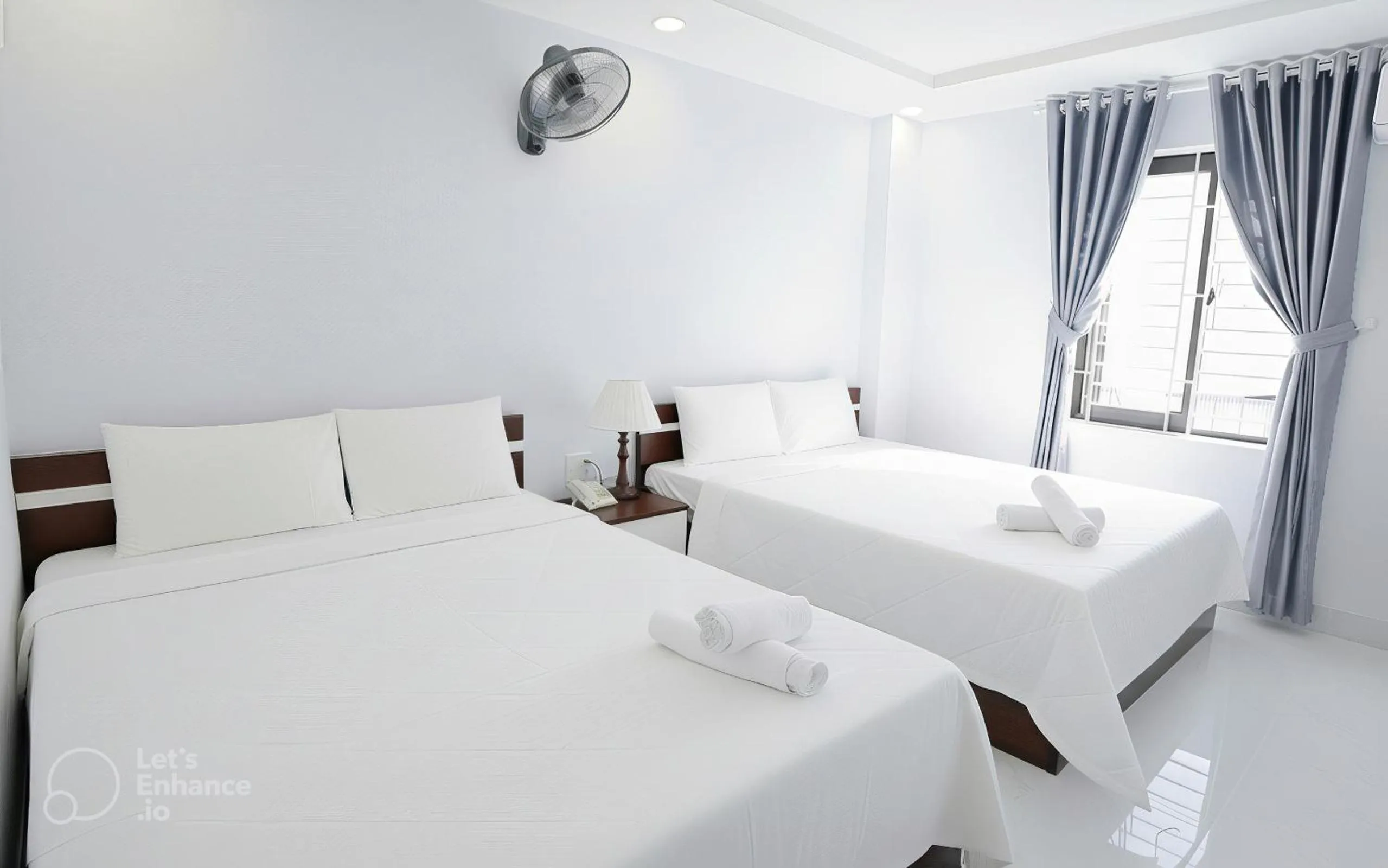 Bed in Tân Thi Hotel