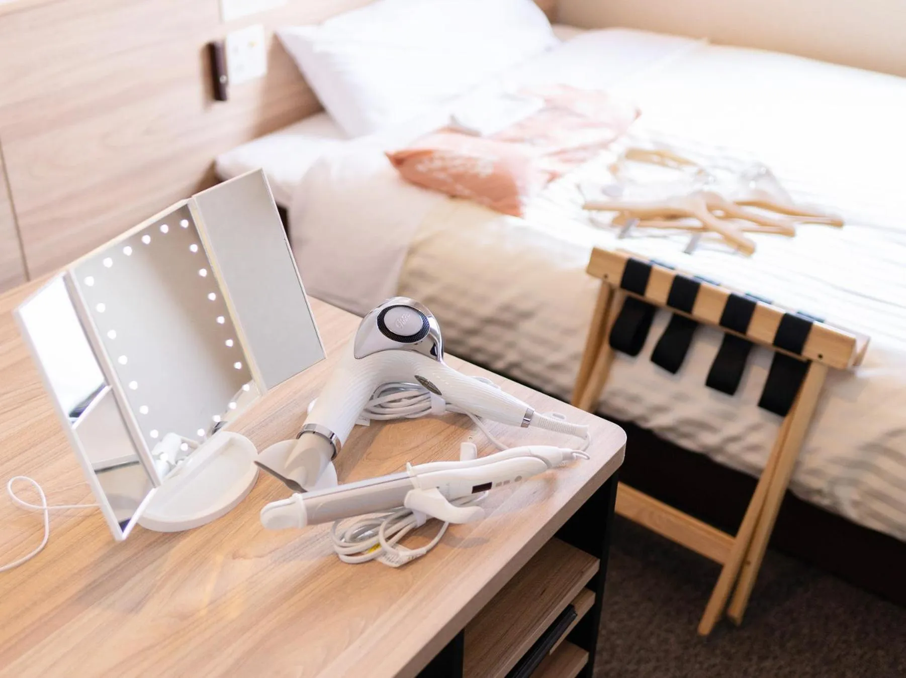 Bed in Super Hotel Iyo Saijo