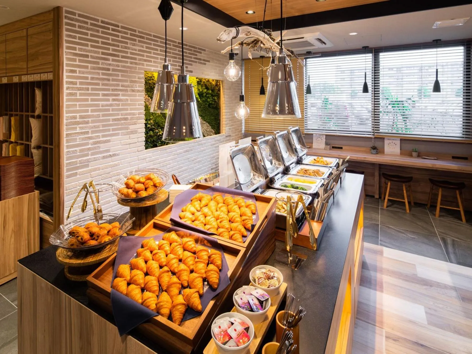 Buffet breakfast in Super Hotel Iyo Saijo