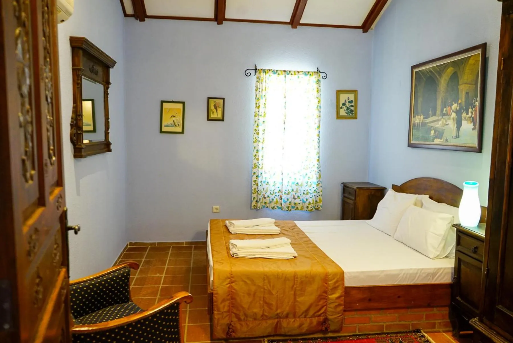 Bed in Şato Triopia Butik Otel