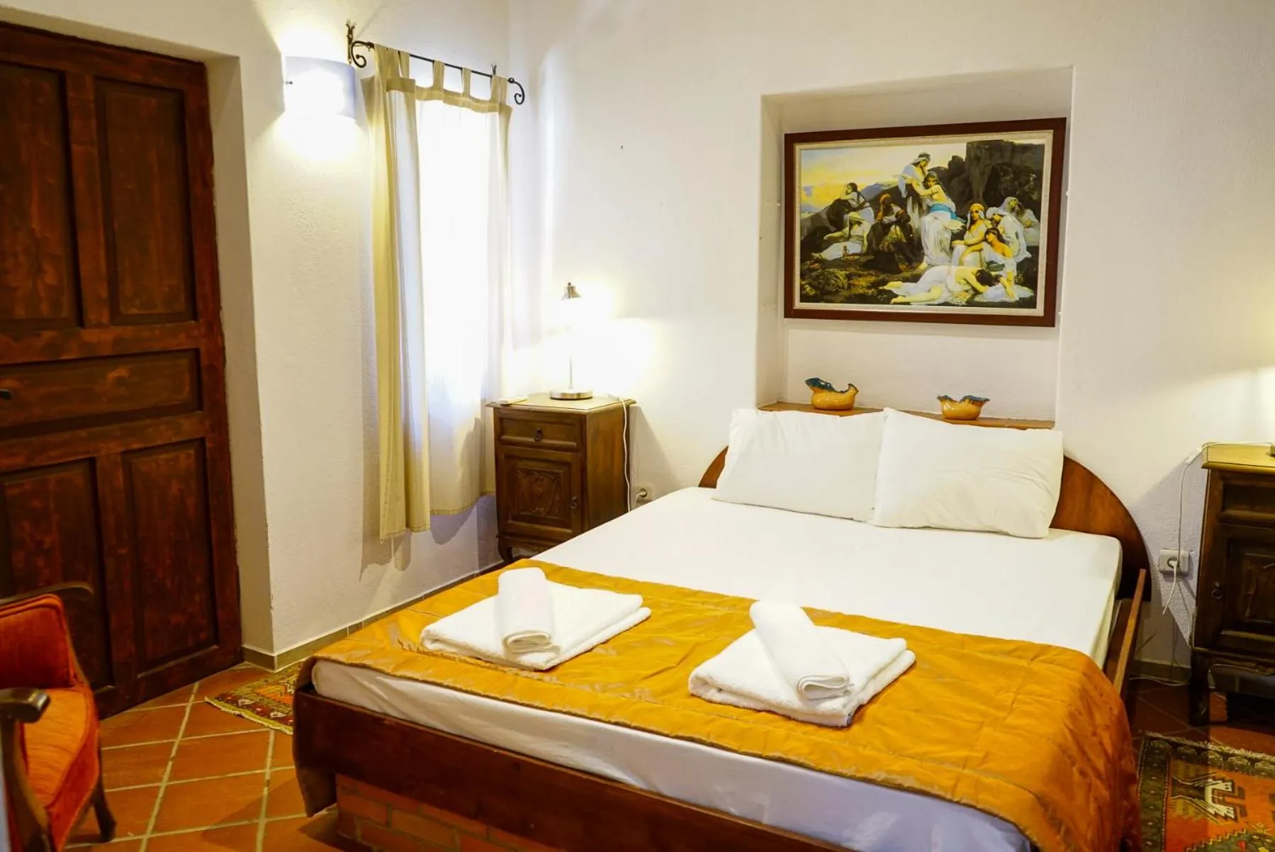 Bed in Şato Triopia Butik Otel