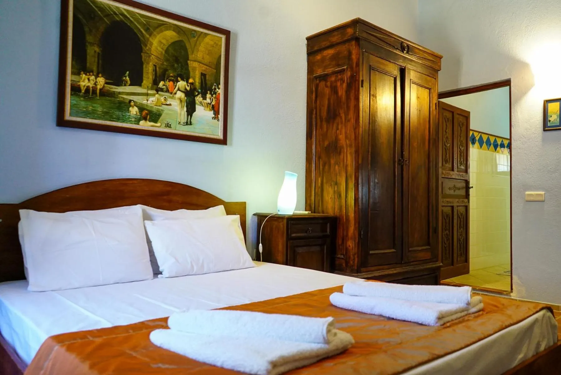 Bed in Şato Triopia Butik Otel