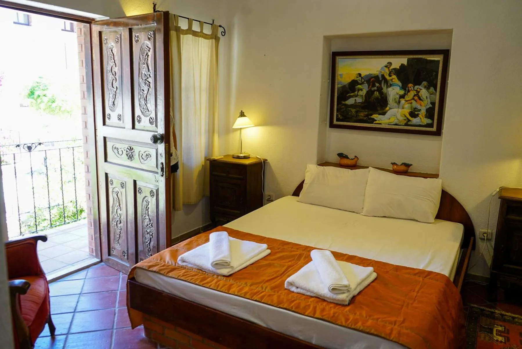 Bed in Şato Triopia Butik Otel