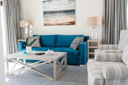 Living room in The Suites at Fishermen's Village - 2 Bedroom Suites