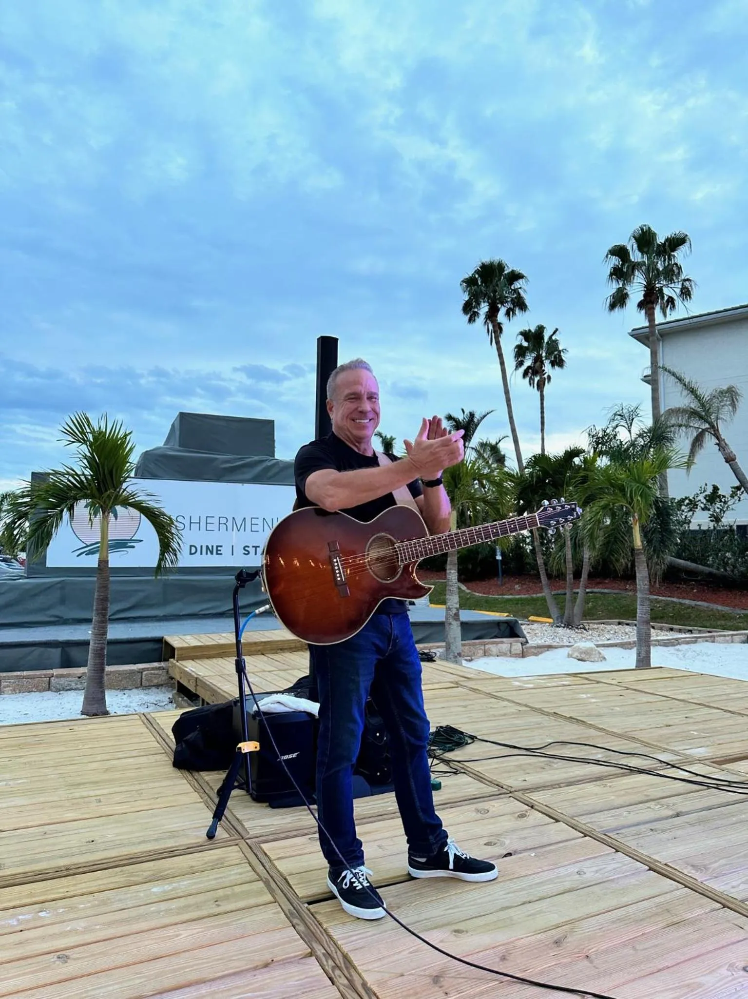 Evening entertainment in The Suites at Fishermen's Village - 2 Bedroom Suites
