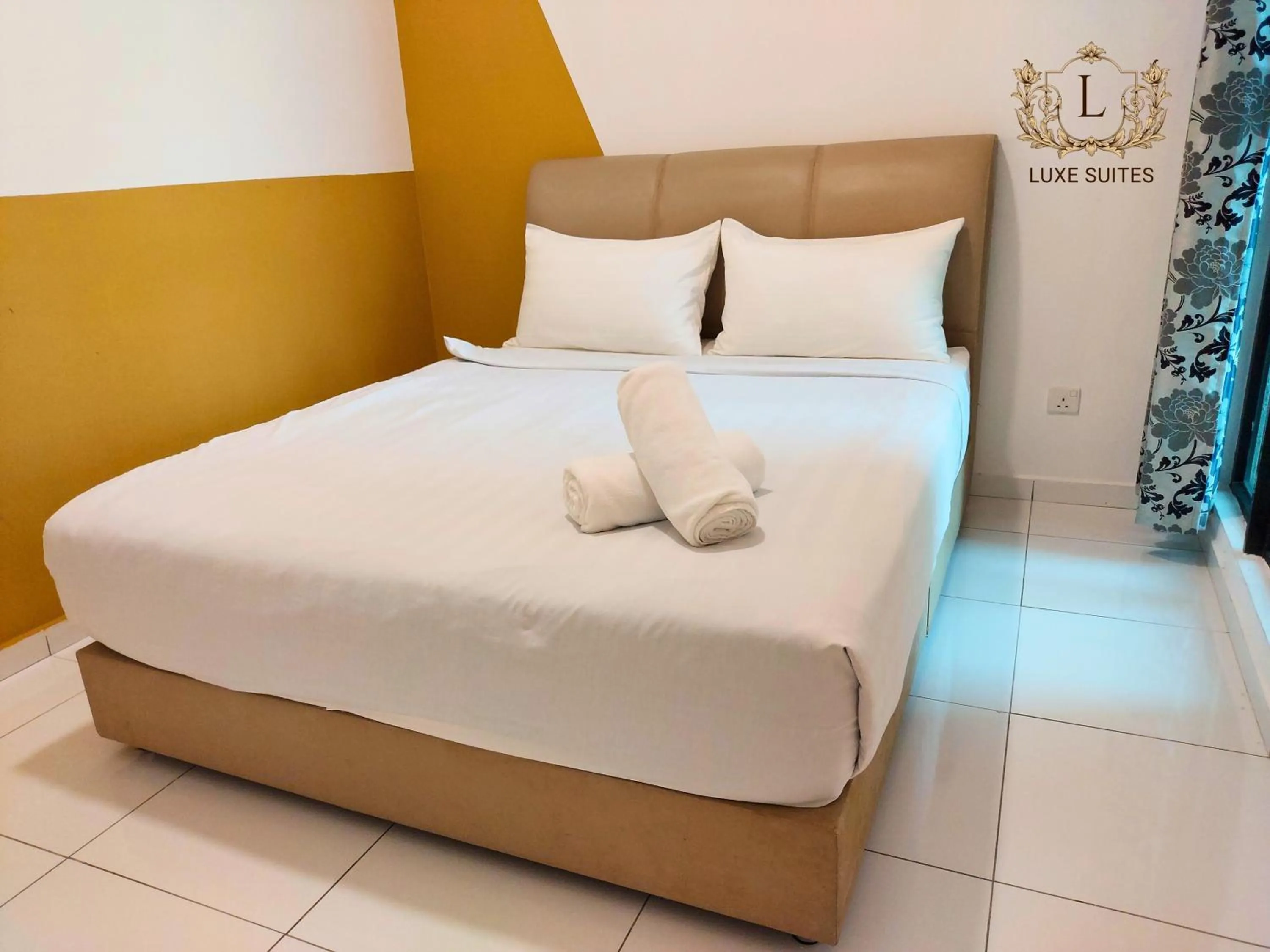 Bed in Luxe Suites at Skyloft