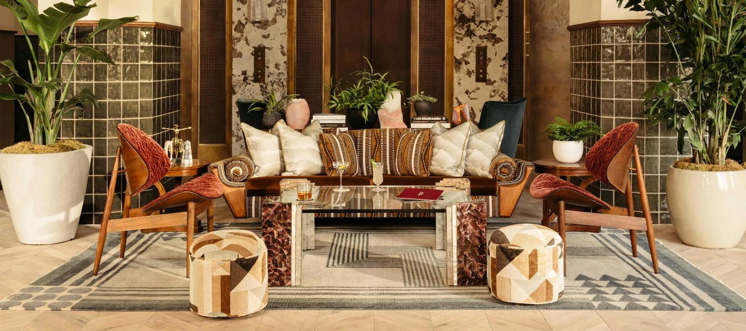 Lobby or reception in The Hoxton, Downtown LA