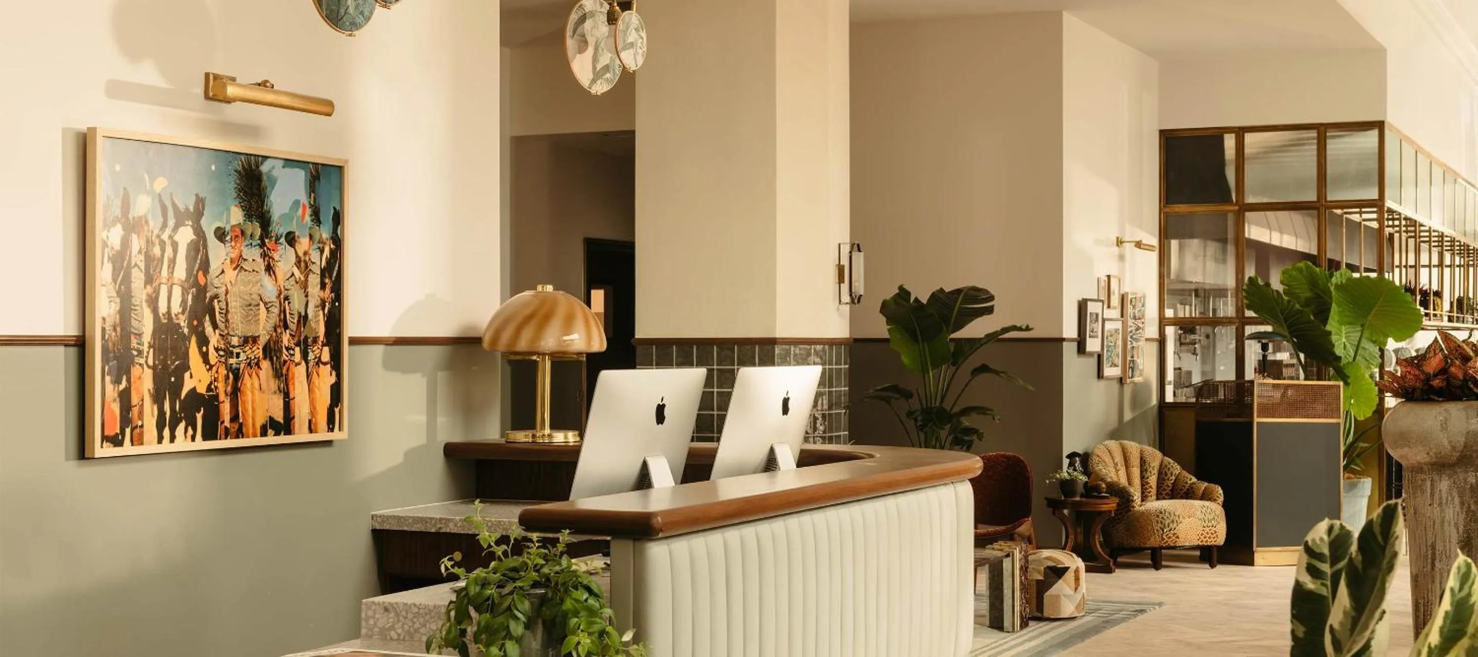 Lobby or reception in The Hoxton, Downtown LA