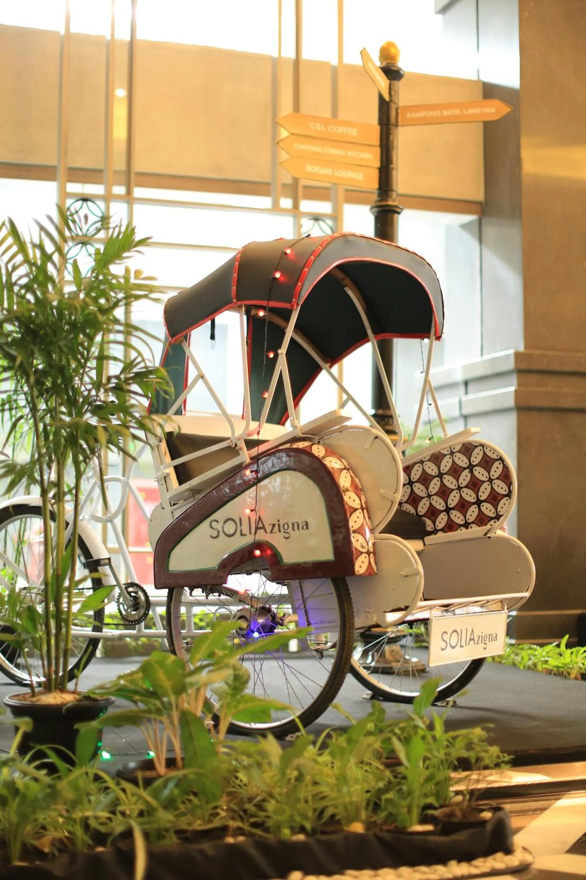 Property building in Zigna Kampung Batik