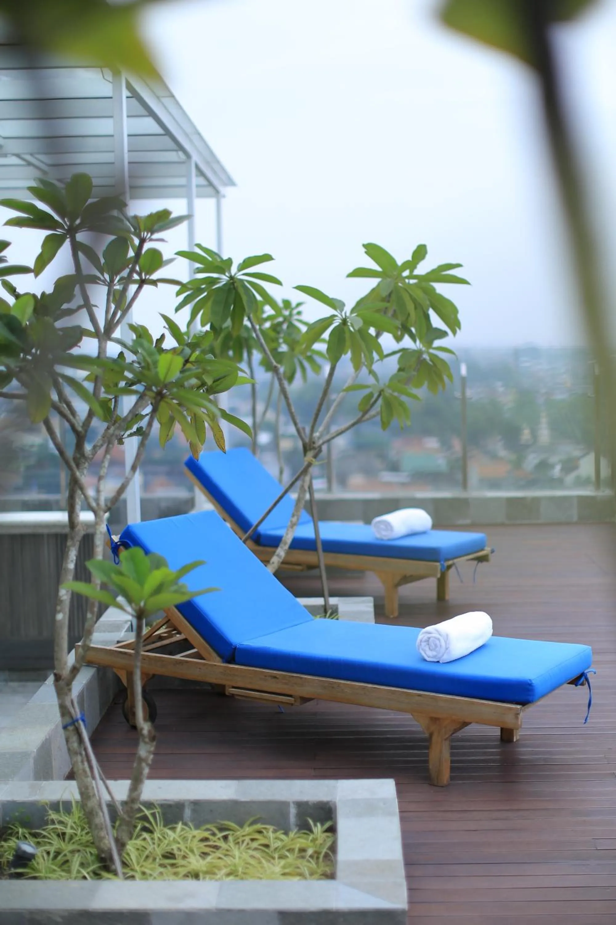 Swimming pool in Zigna Kampung Batik