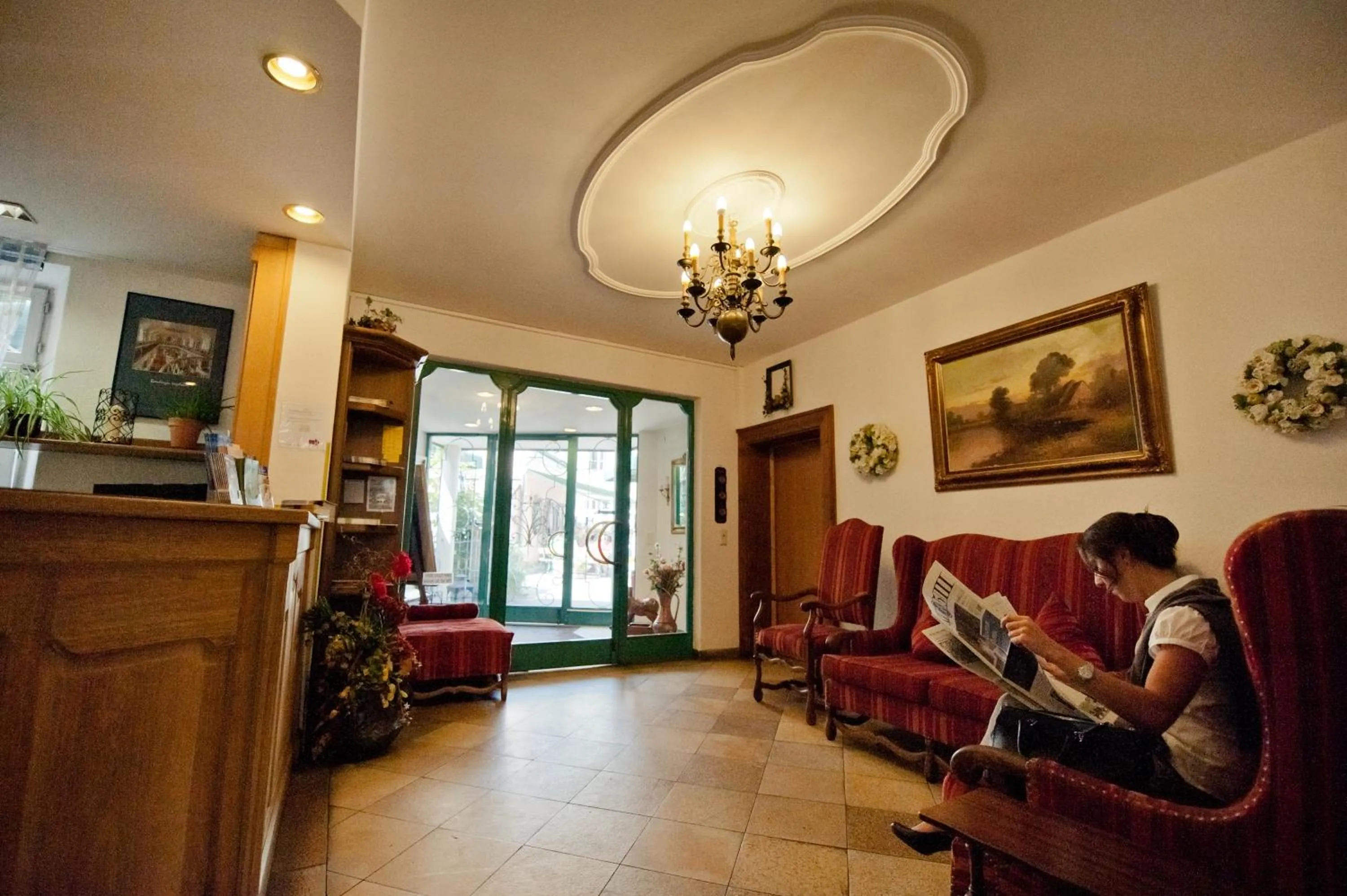 Lobby or reception in Hotel Alt-Ringlein