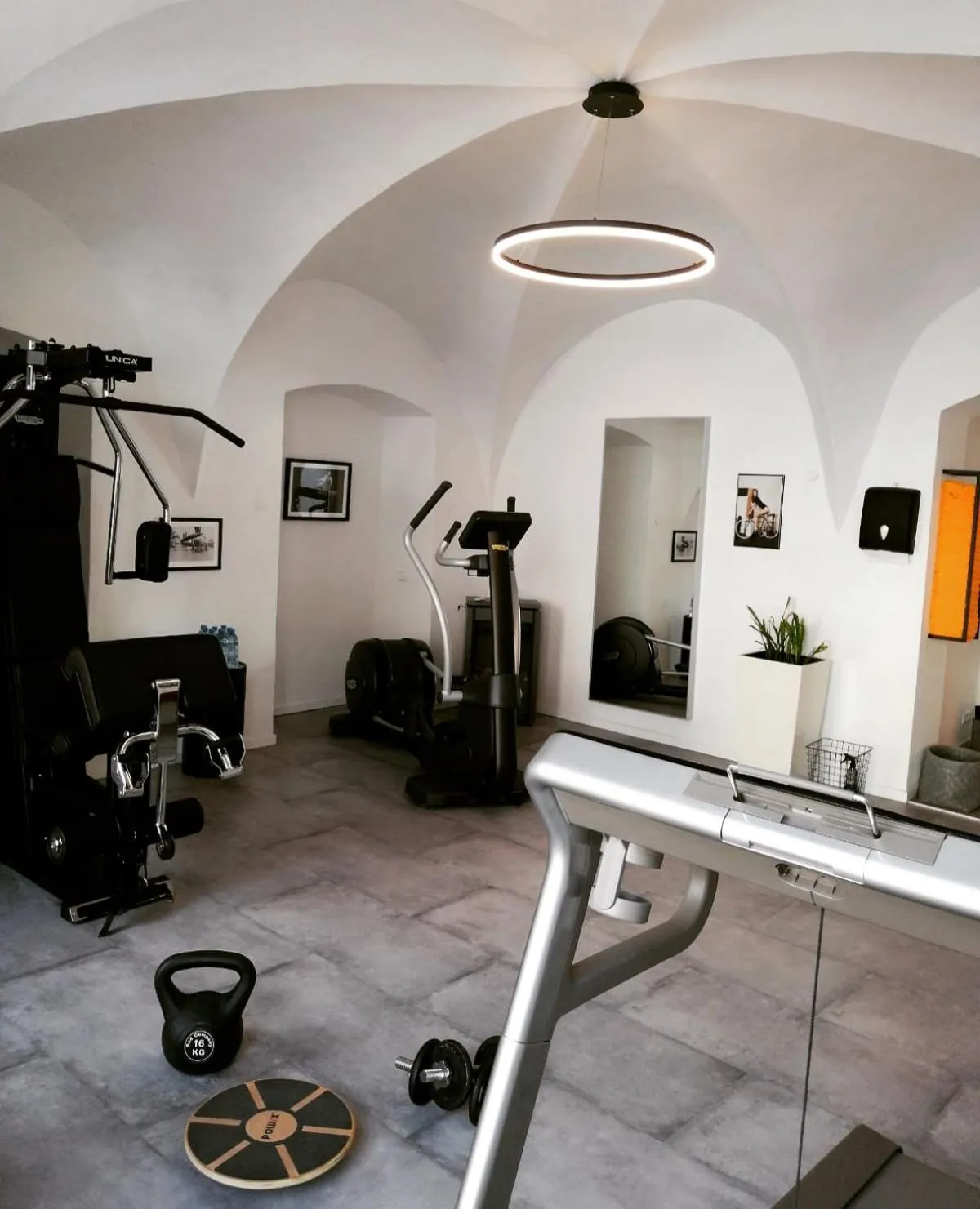 Fitness centre/facilities in Hotel Maxplatz