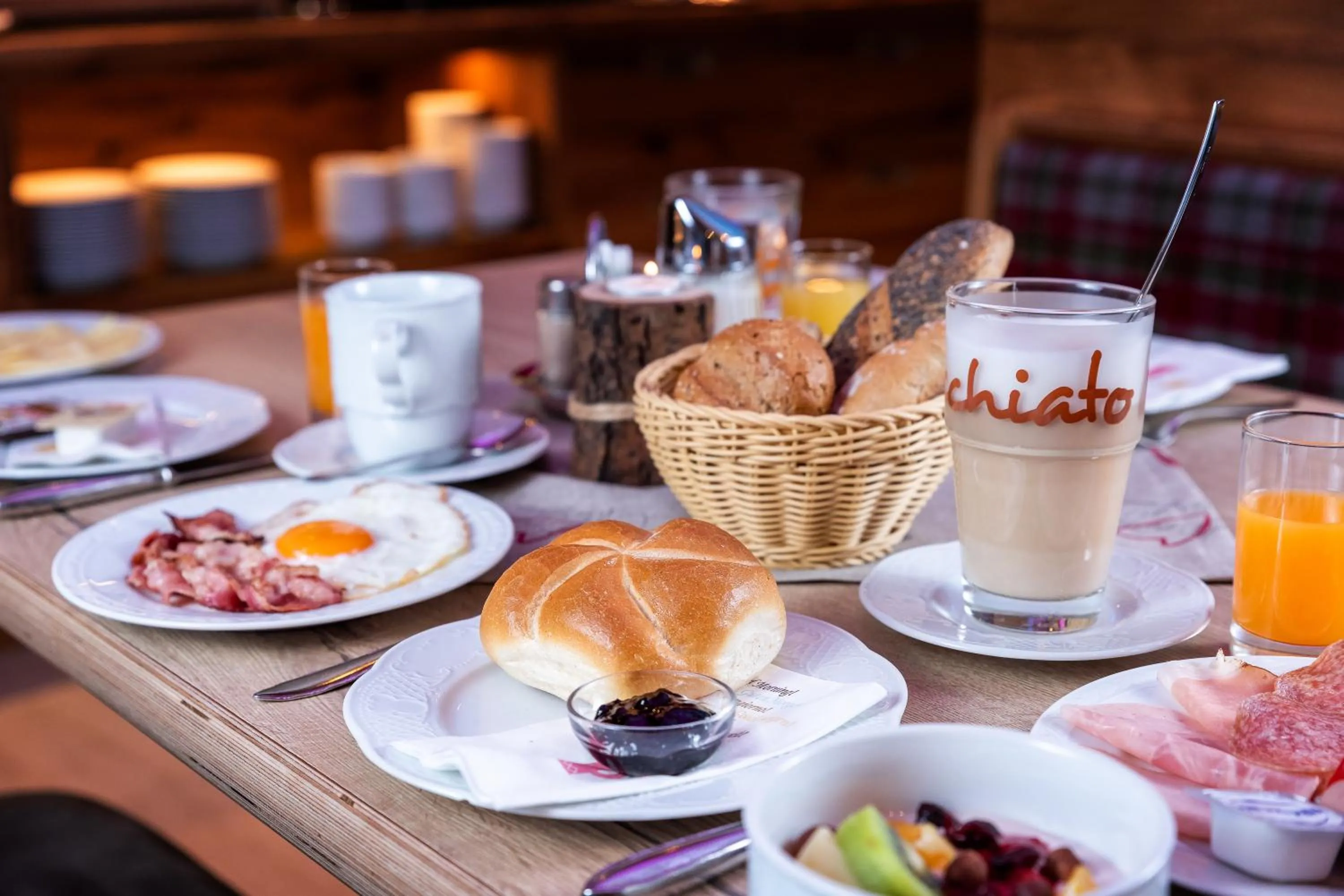 Food and drinks in Hotel Garni Siegmundshof - inclusive Joker Card im Sommer