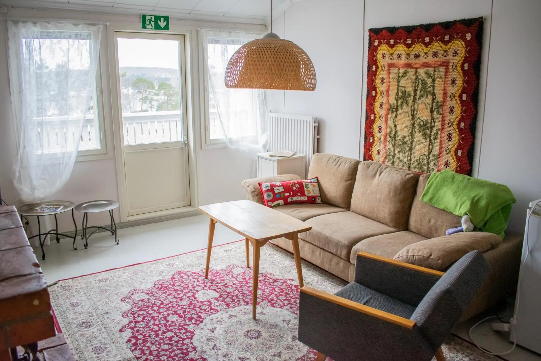 Communal lounge/ TV room in Saarijärven Ruustinna Oy