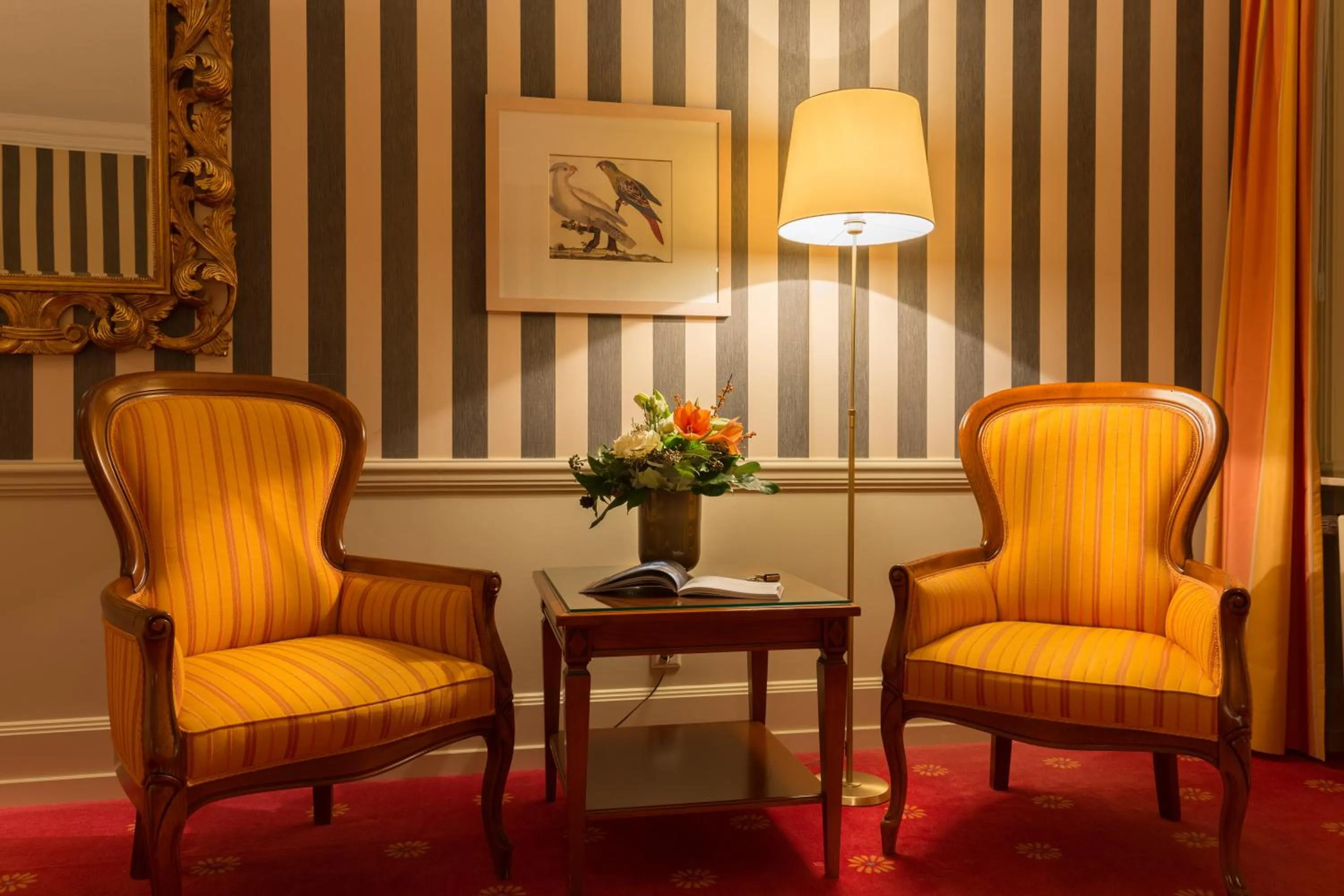 Seating area in Atlantic Parkhotel