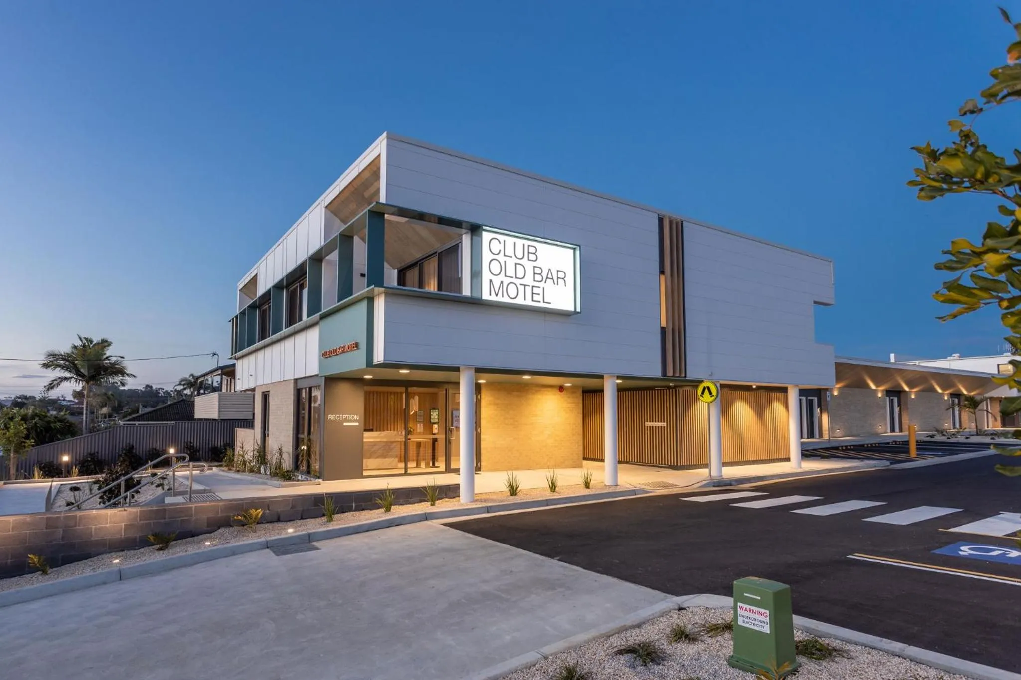 Property building in Club Old Bar Motel