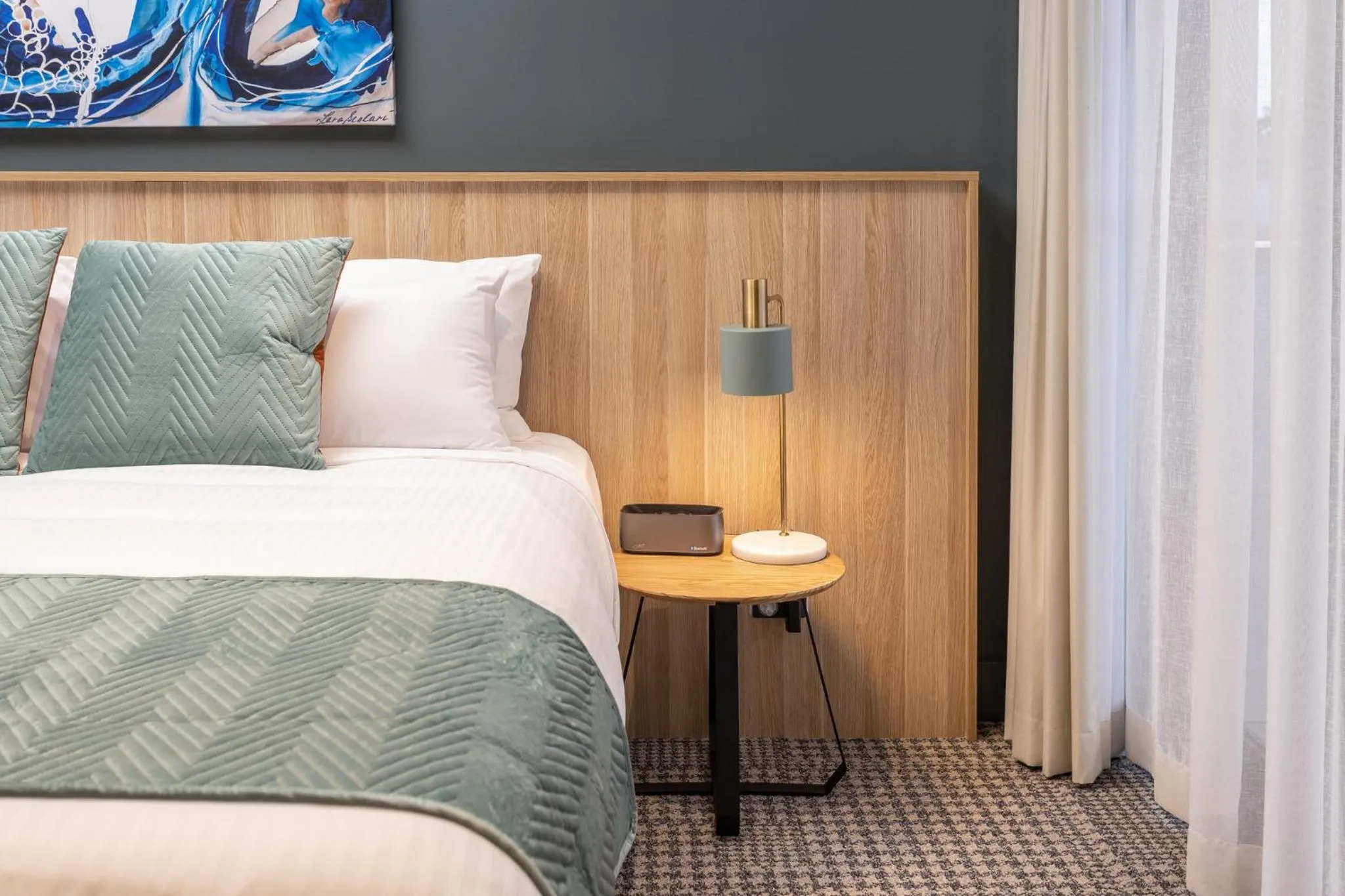 Bed in Club Old Bar Motel