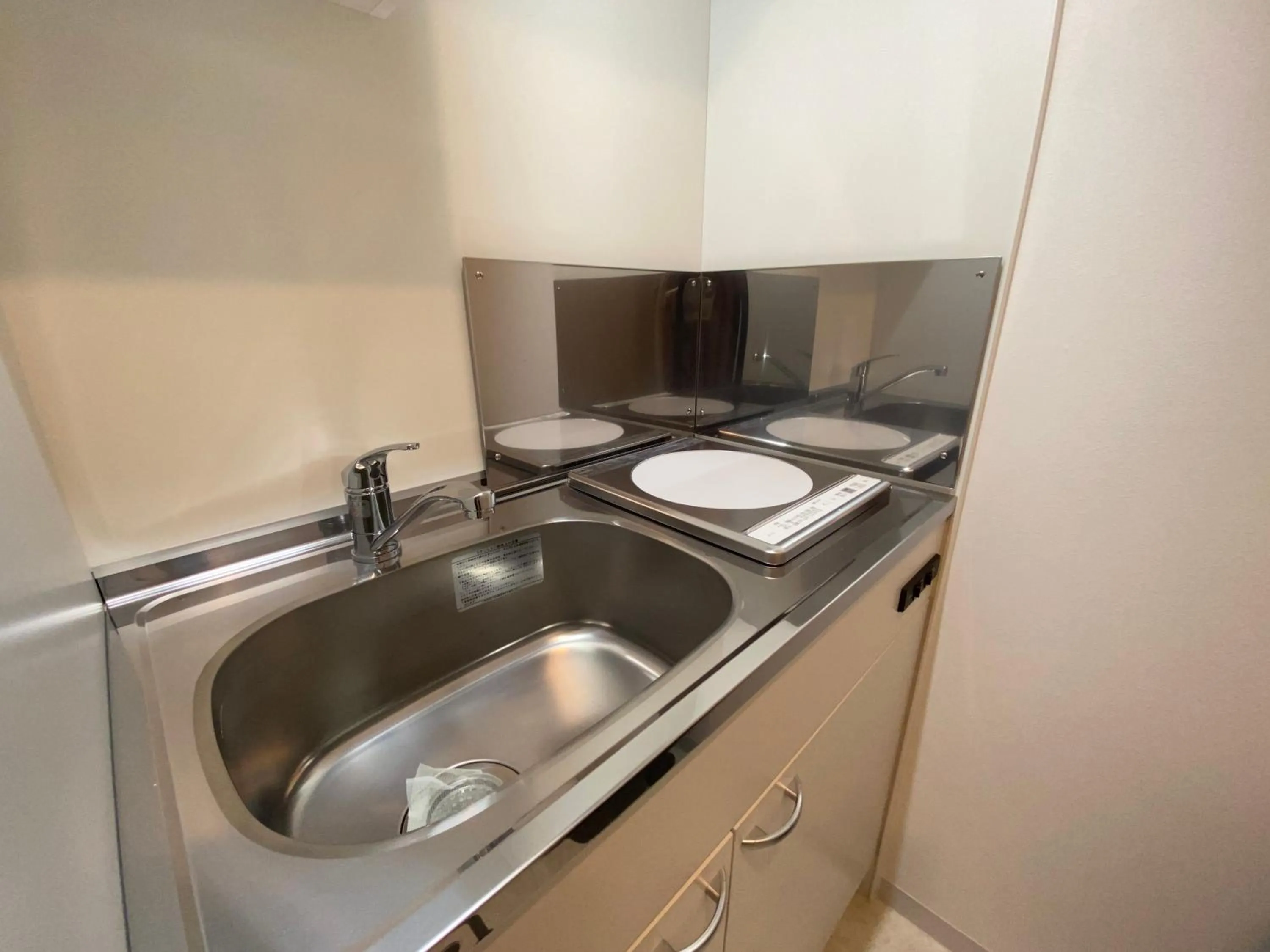 Kitchen or kitchenette in Randor Residential Hotel Fukuoka Classic