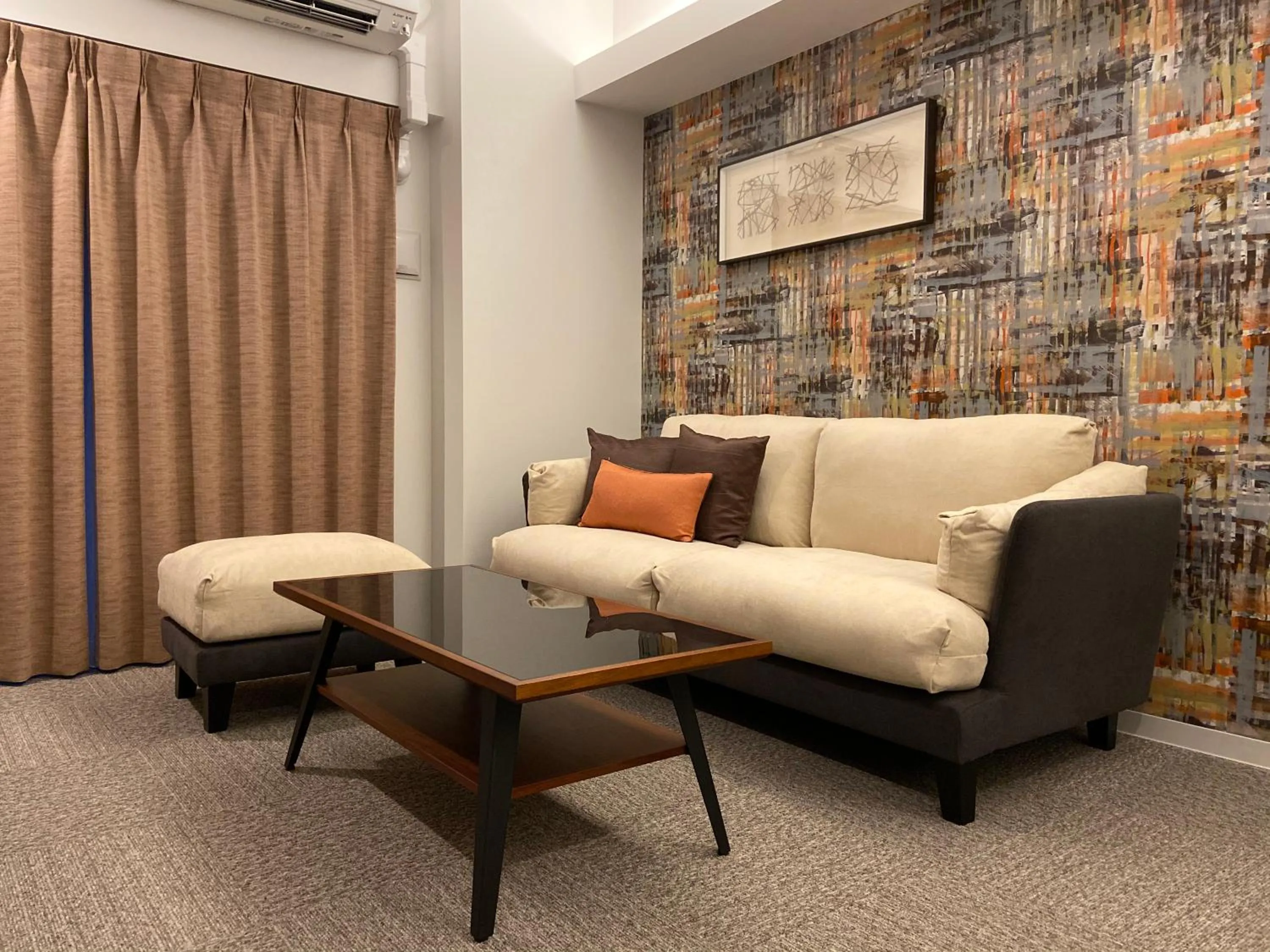 Seating area in Randor Residential Hotel Fukuoka Classic