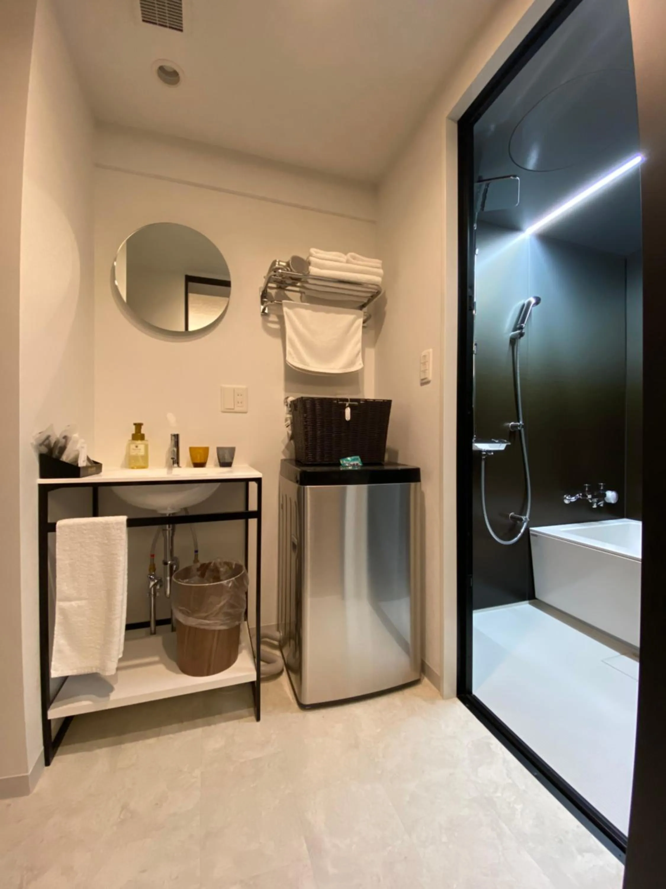 Bathroom in Randor Residential Hotel Fukuoka Classic