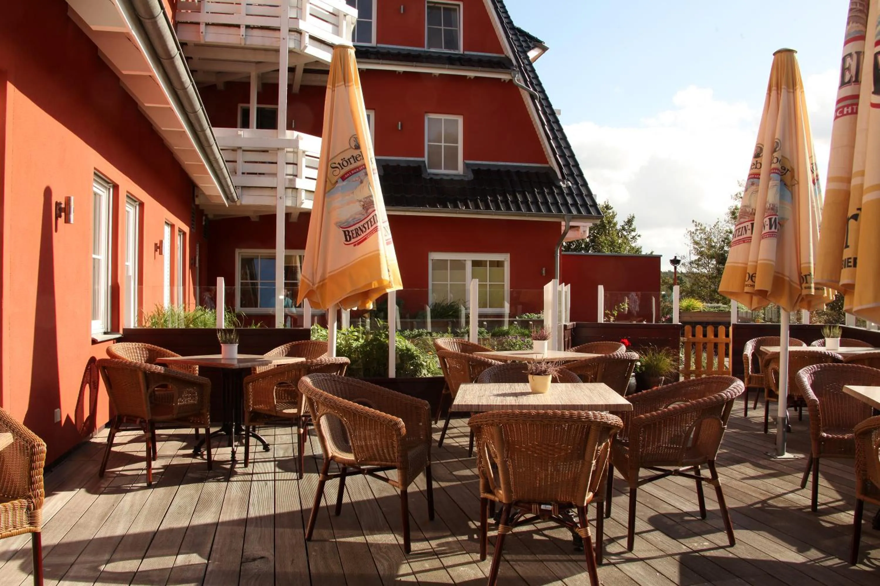 Patio in Strandhotel Deichgraf Graal-Müritz