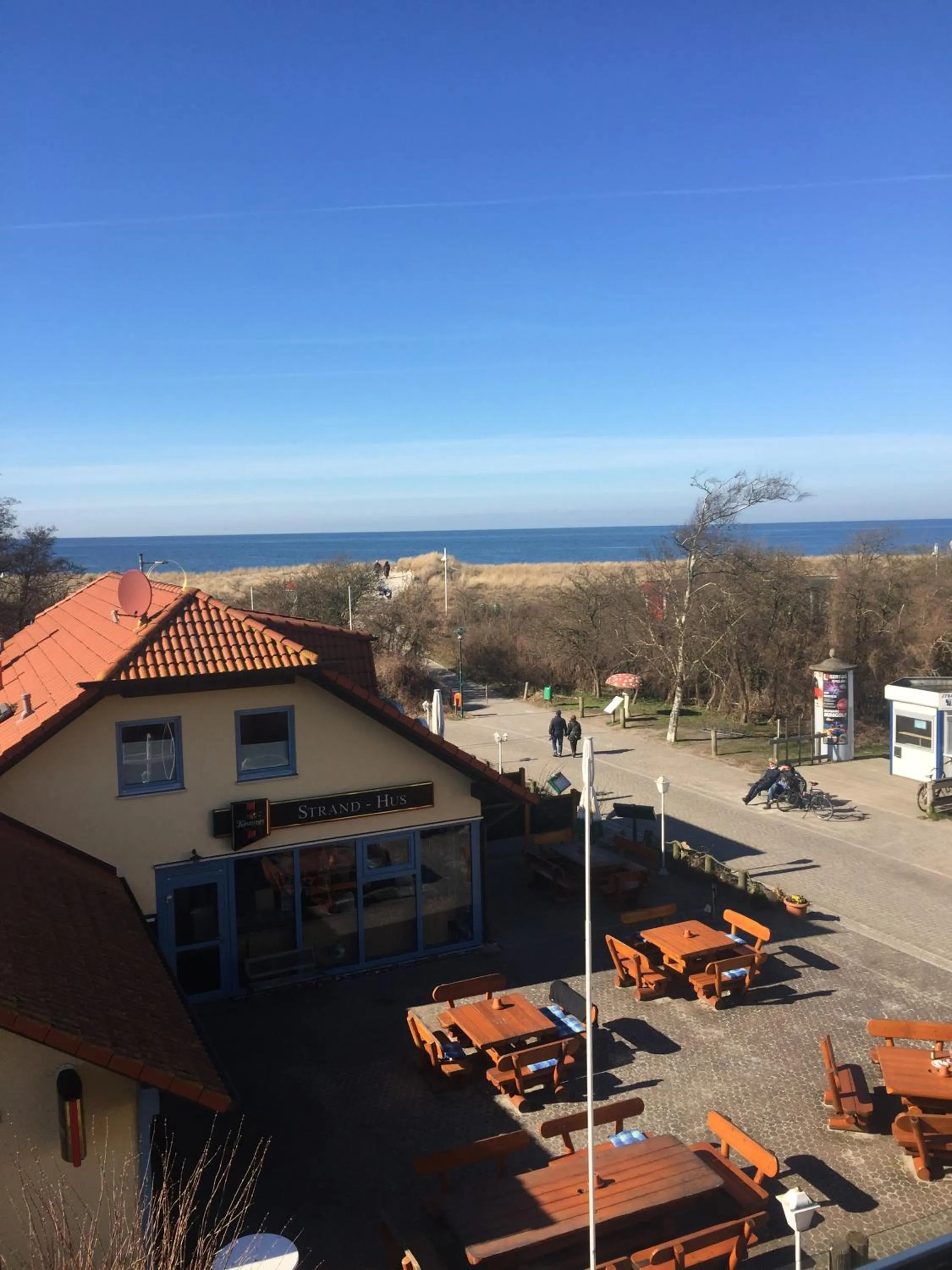 Sea view in Strandhotel Deichgraf Graal-Müritz