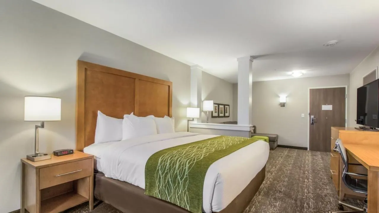 Photo of the whole room, Bed in Comfort Inn