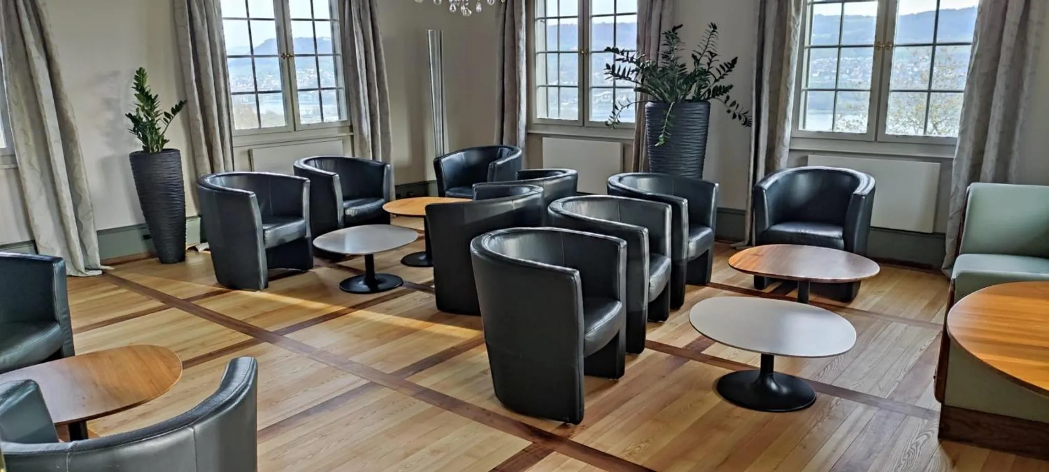 Seating area in Schloss Freudenfels