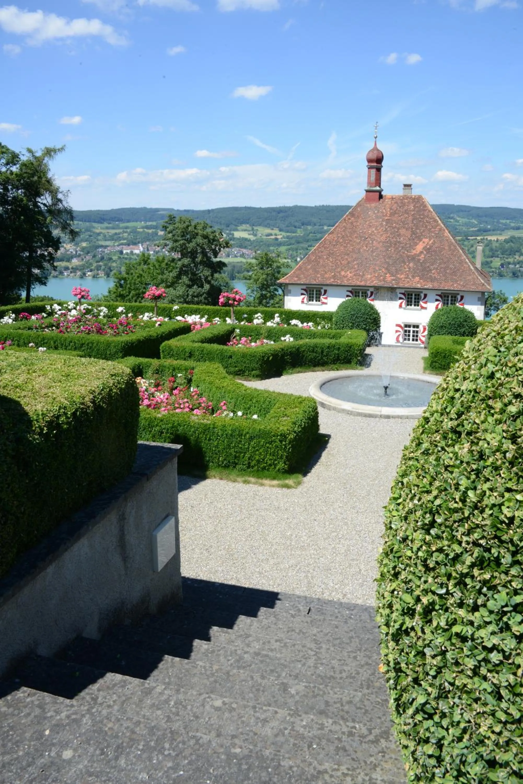 Garden in Schloss Freudenfels