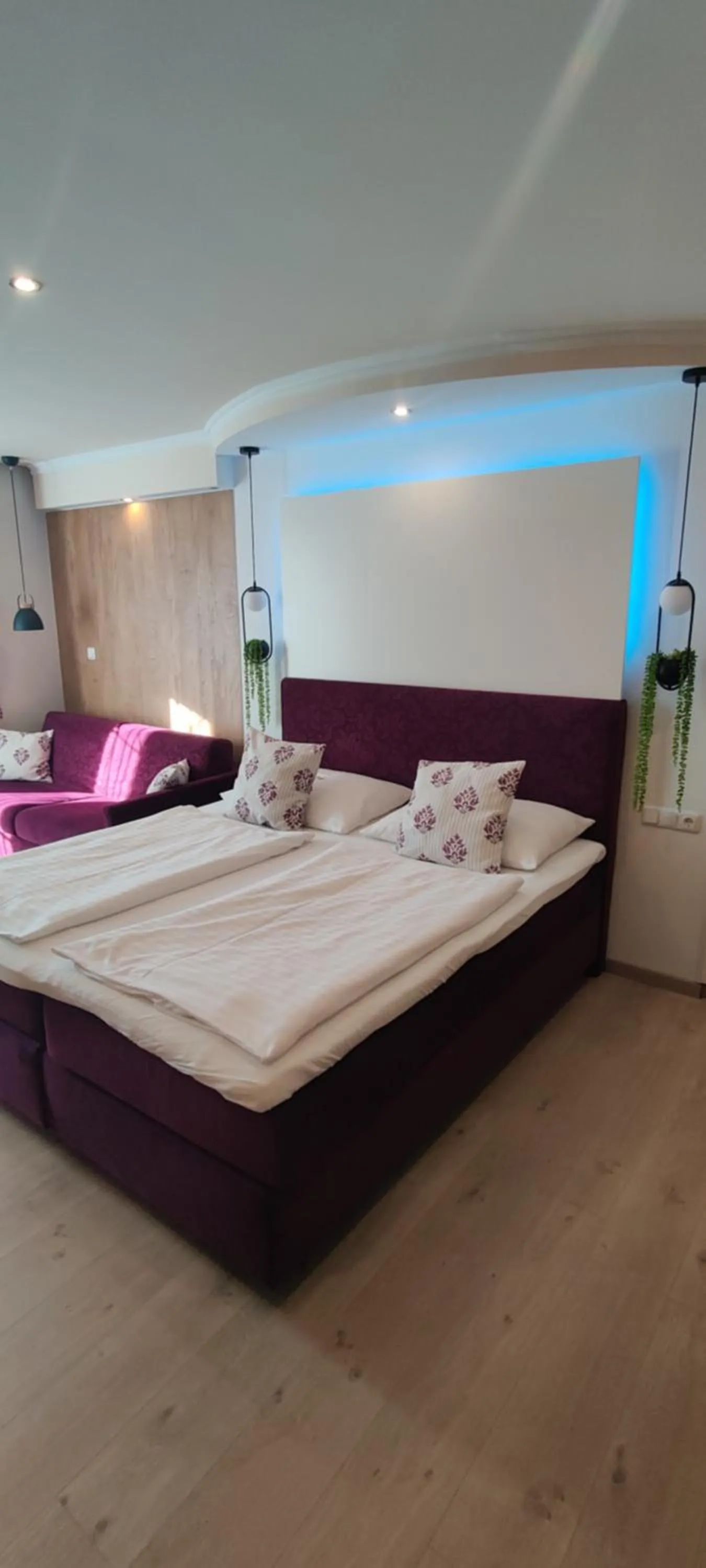 Bed in Pension Wachau