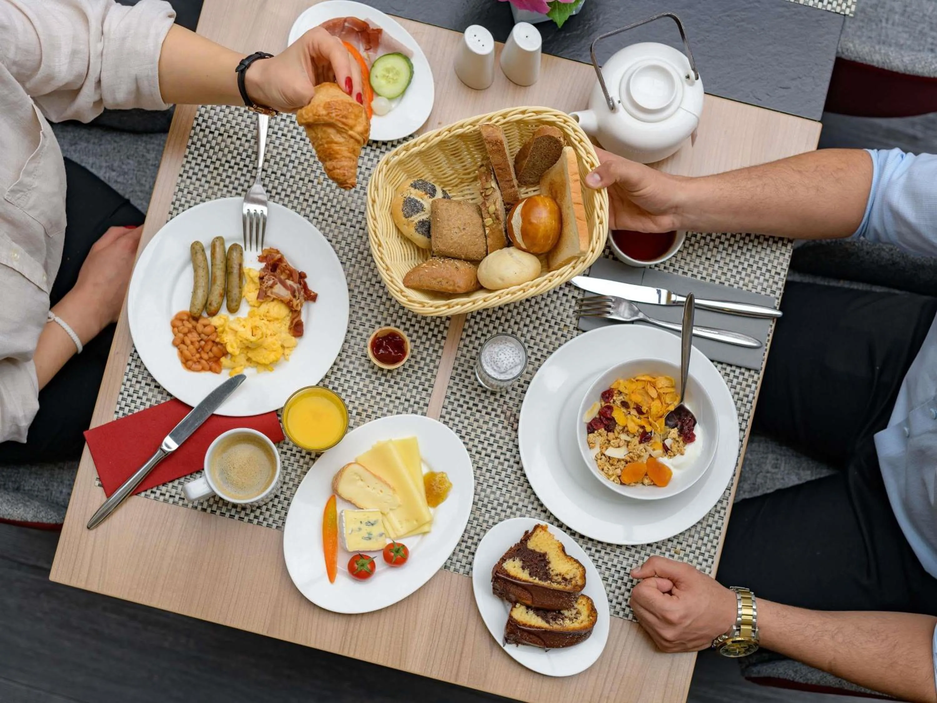 Breakfast in Mercure Hotel Stuttgart Airport Messe