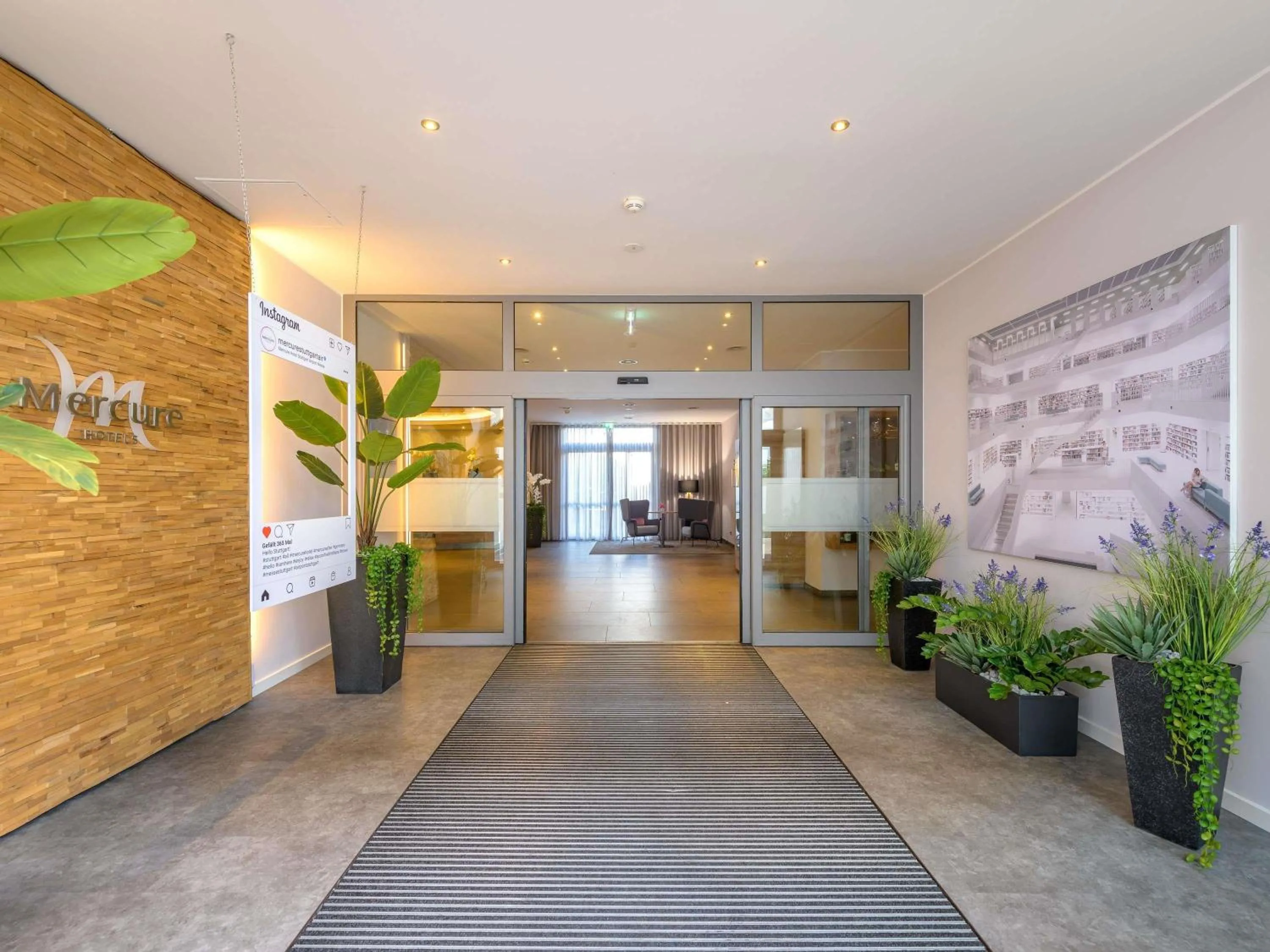 Property building in Mercure Hotel Stuttgart Airport Messe